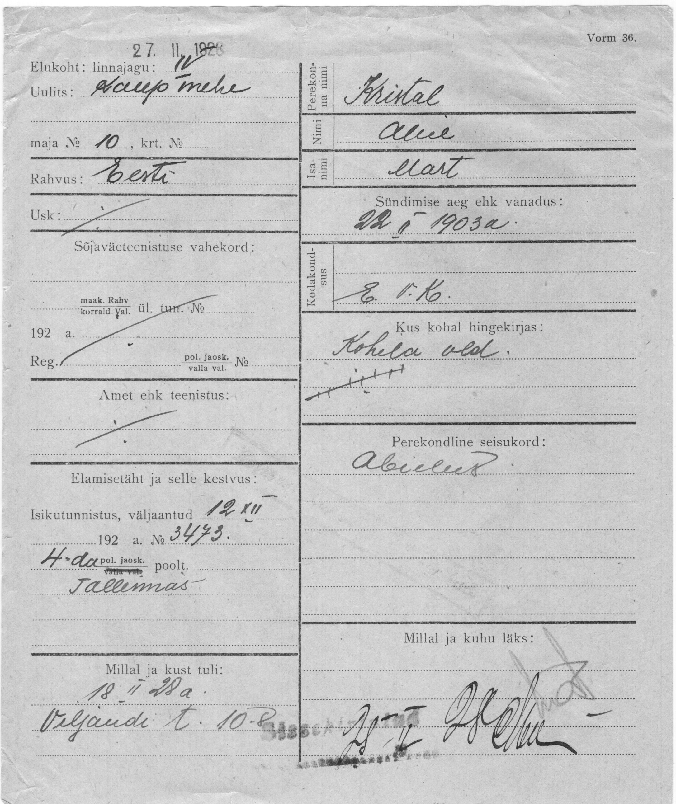 Kristal, Alice, Mart-01