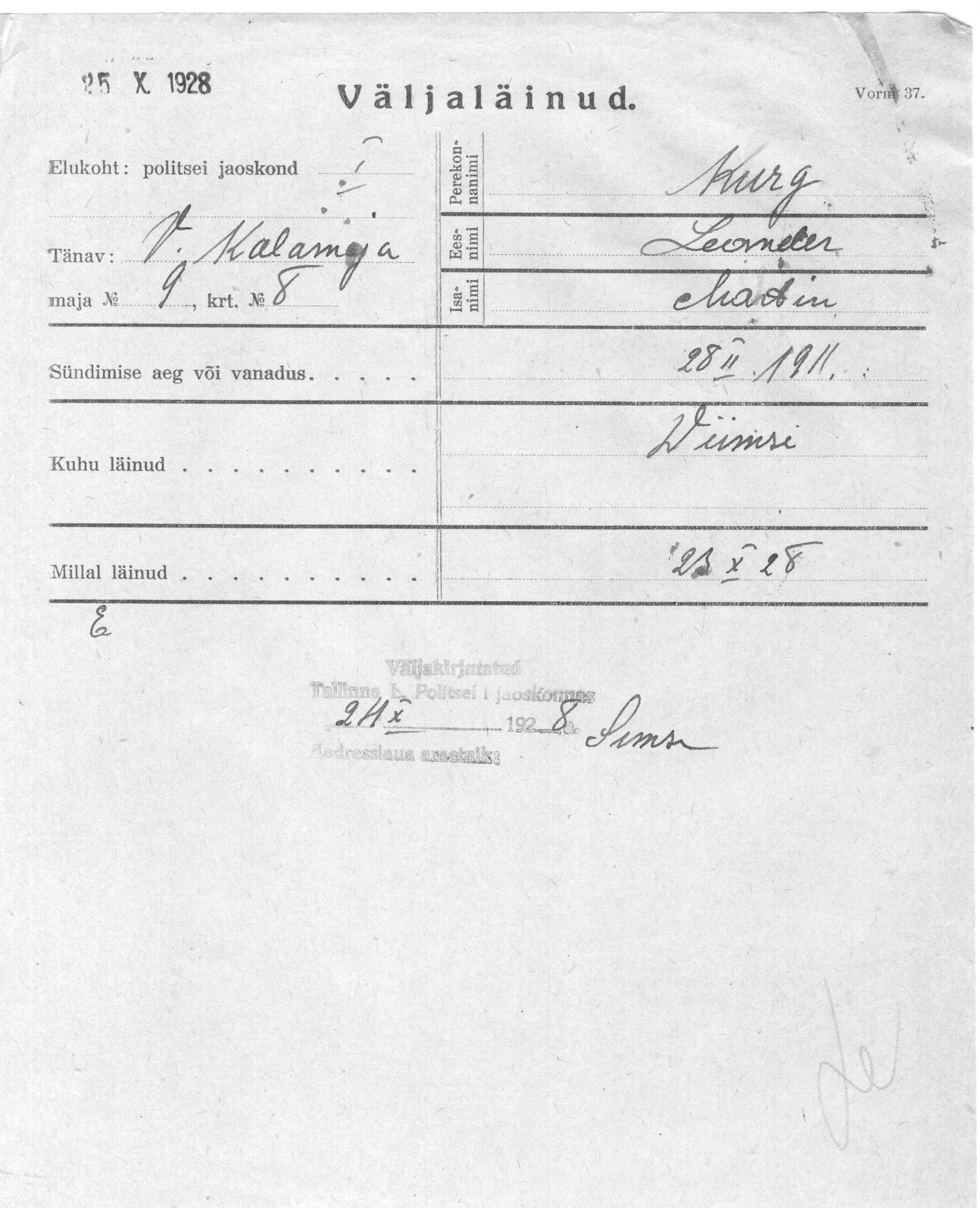 Kurg, Leander, Martin