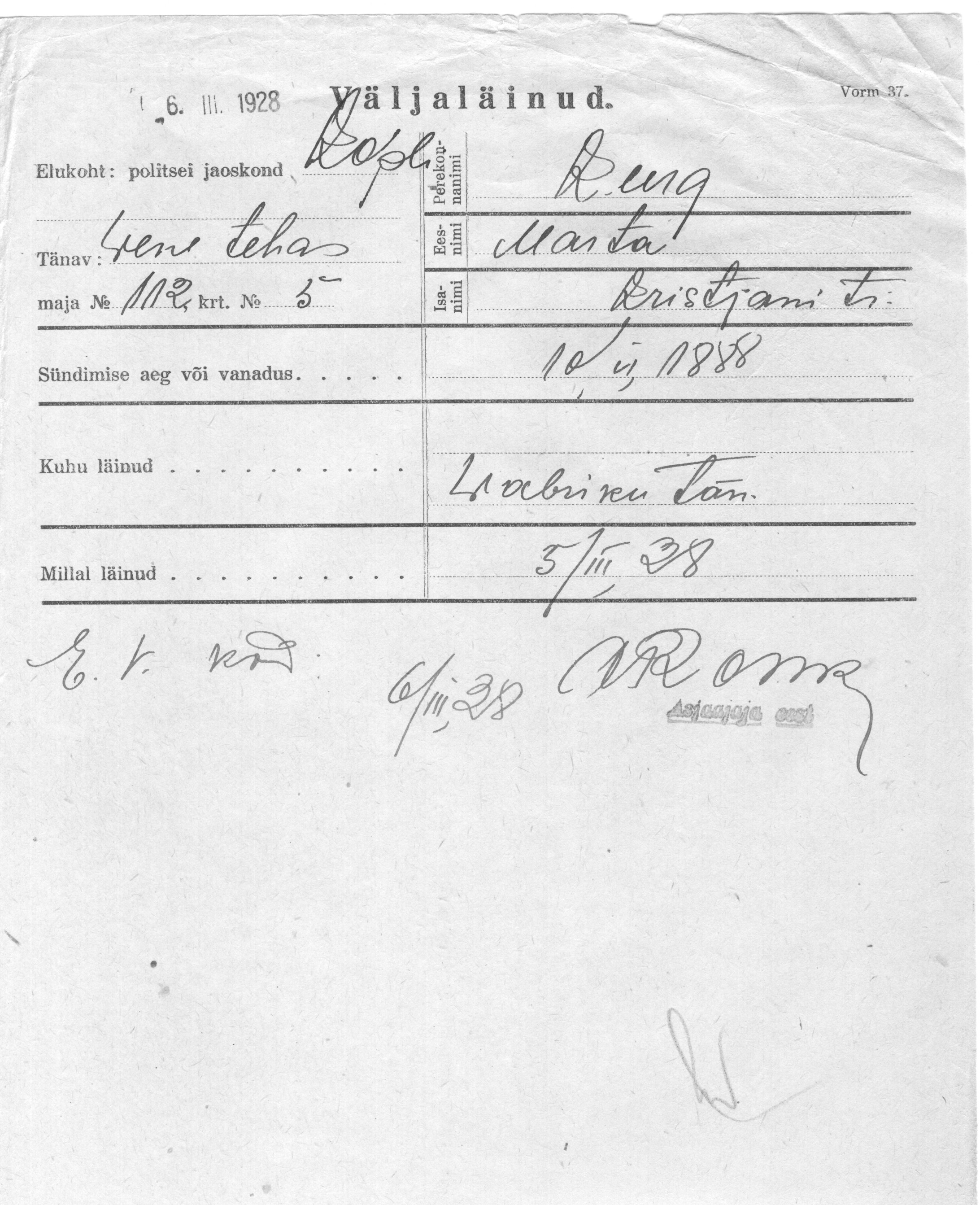 Kurg, Marta, Kristjan