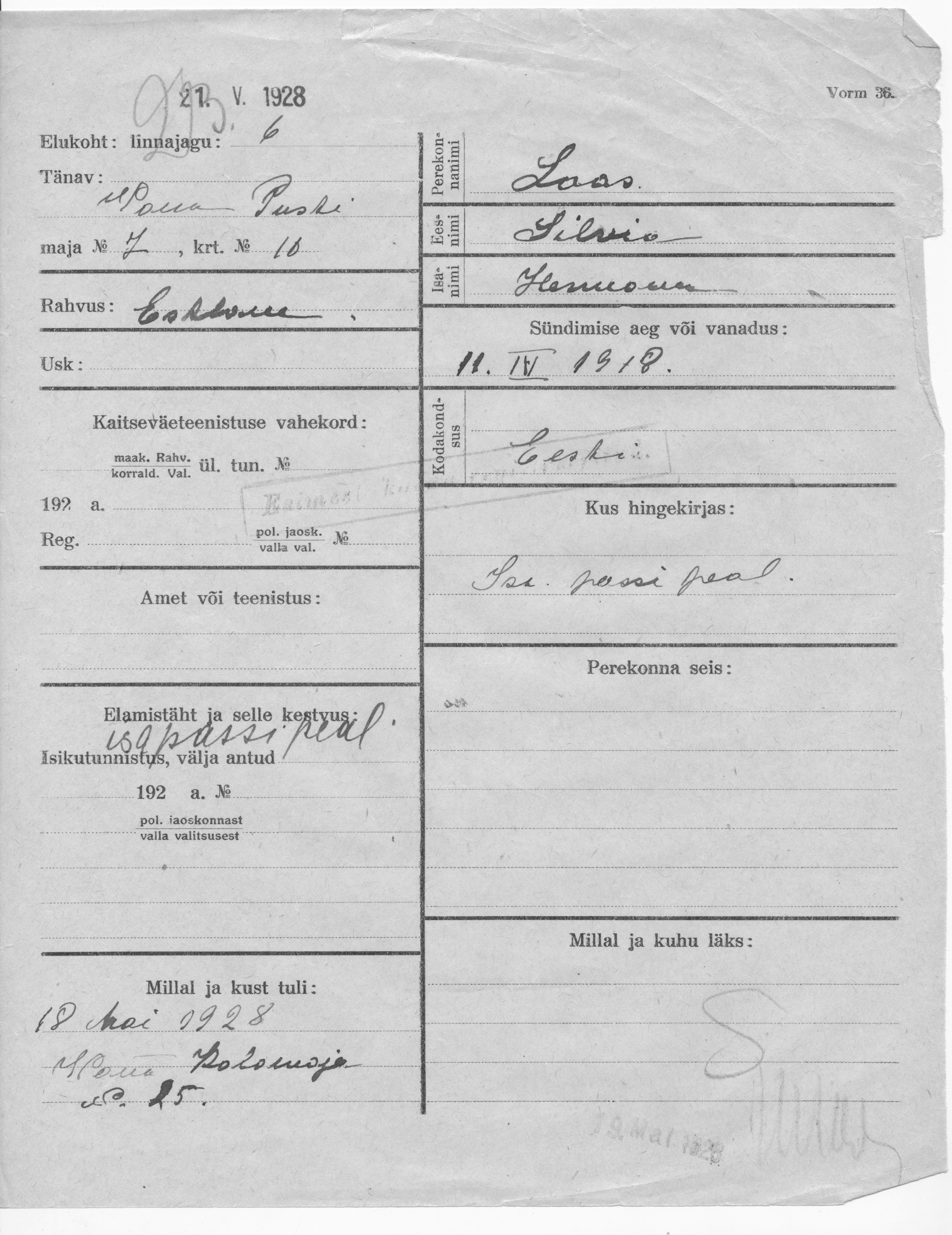 Laas, Silvia, Hermann