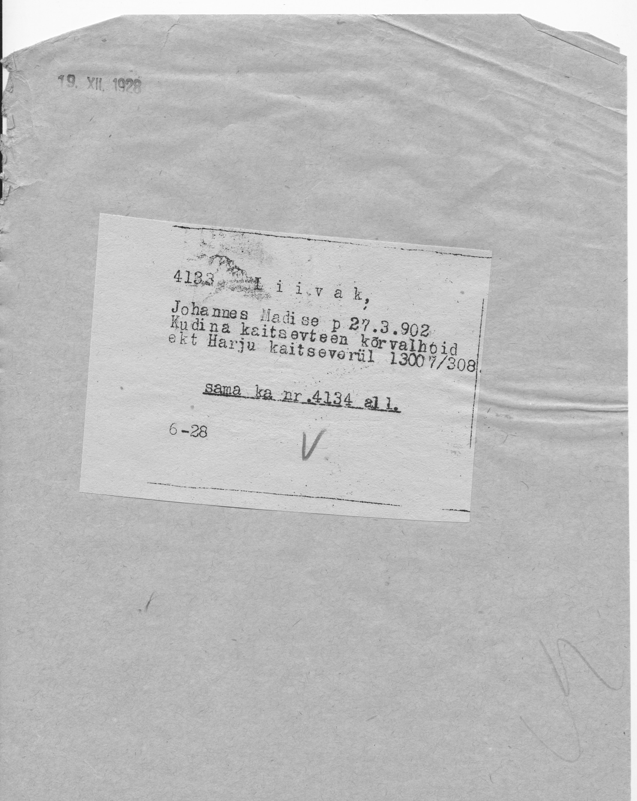 Liivak, Johannes, Madis