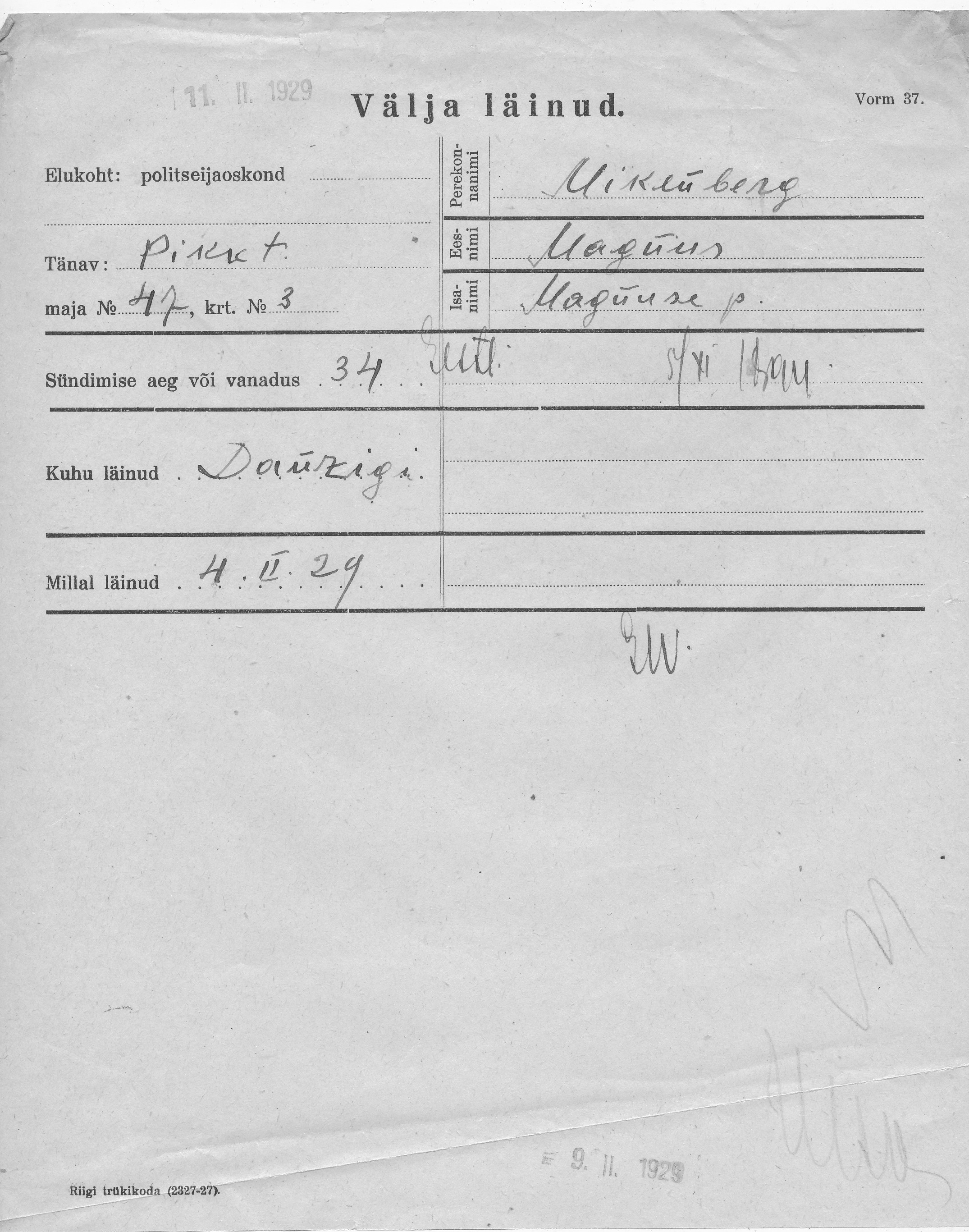 Mikenberg, Magnus, Magnus