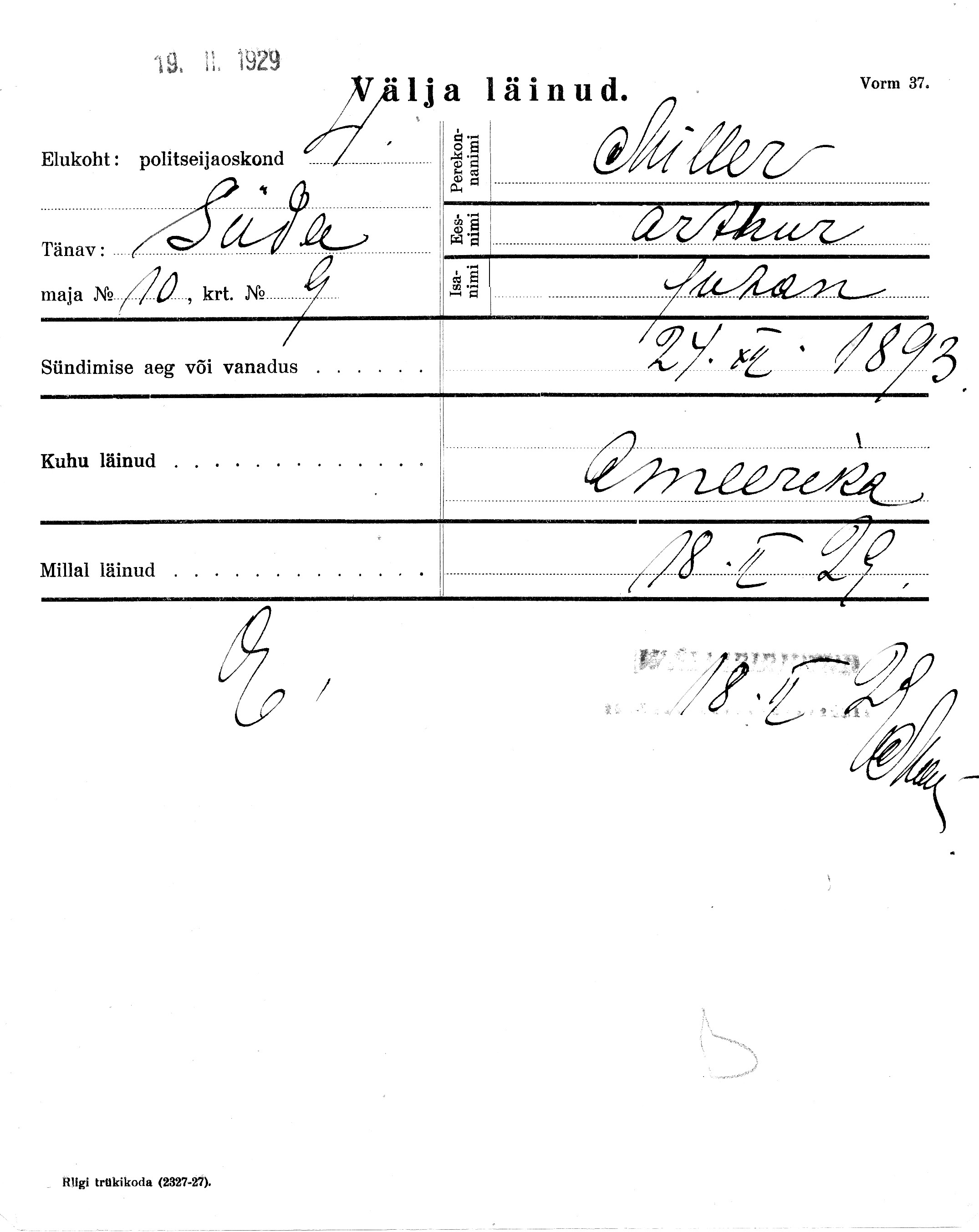 Miller, Arthur, Juhan