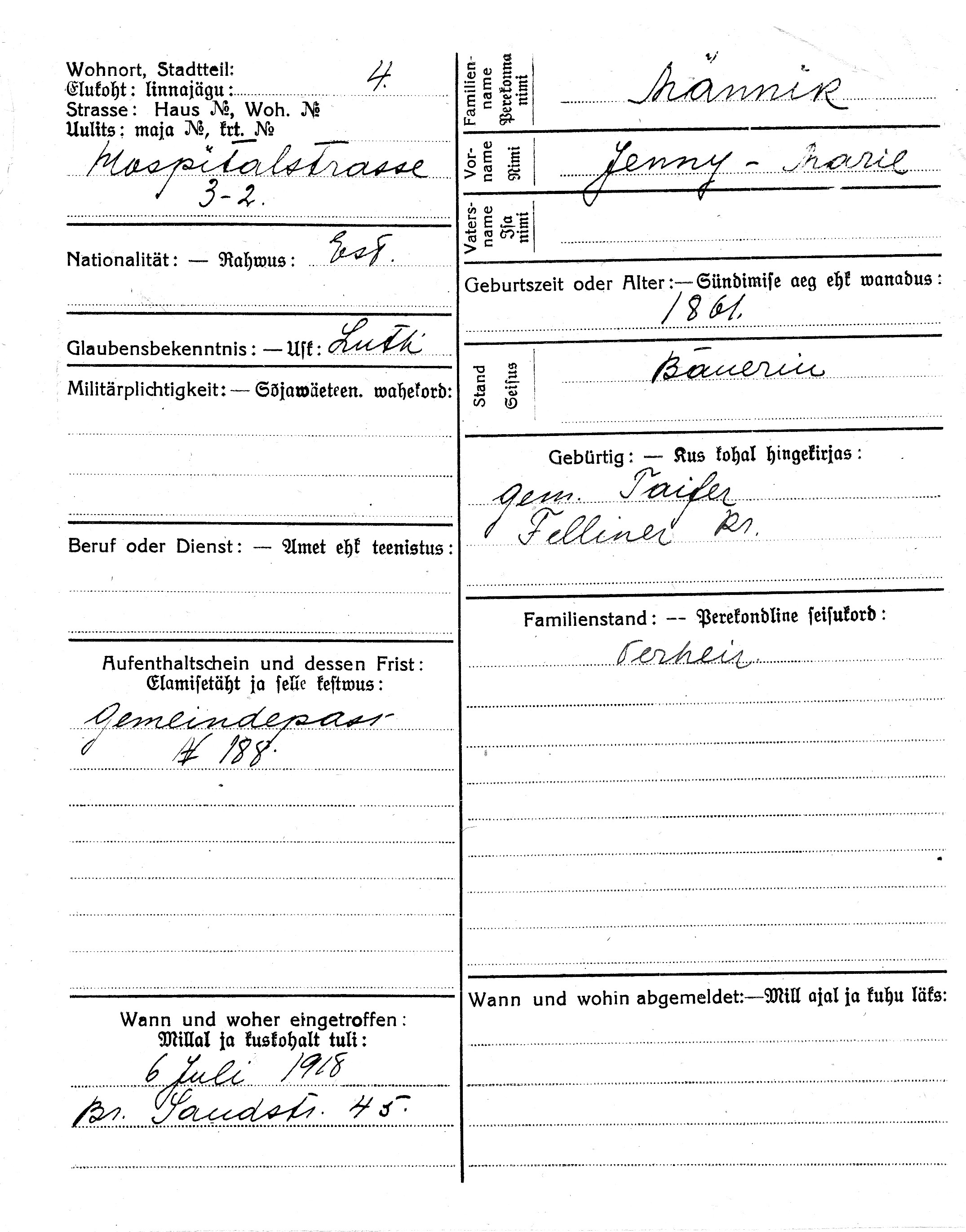 Männik, Jenny-Marie