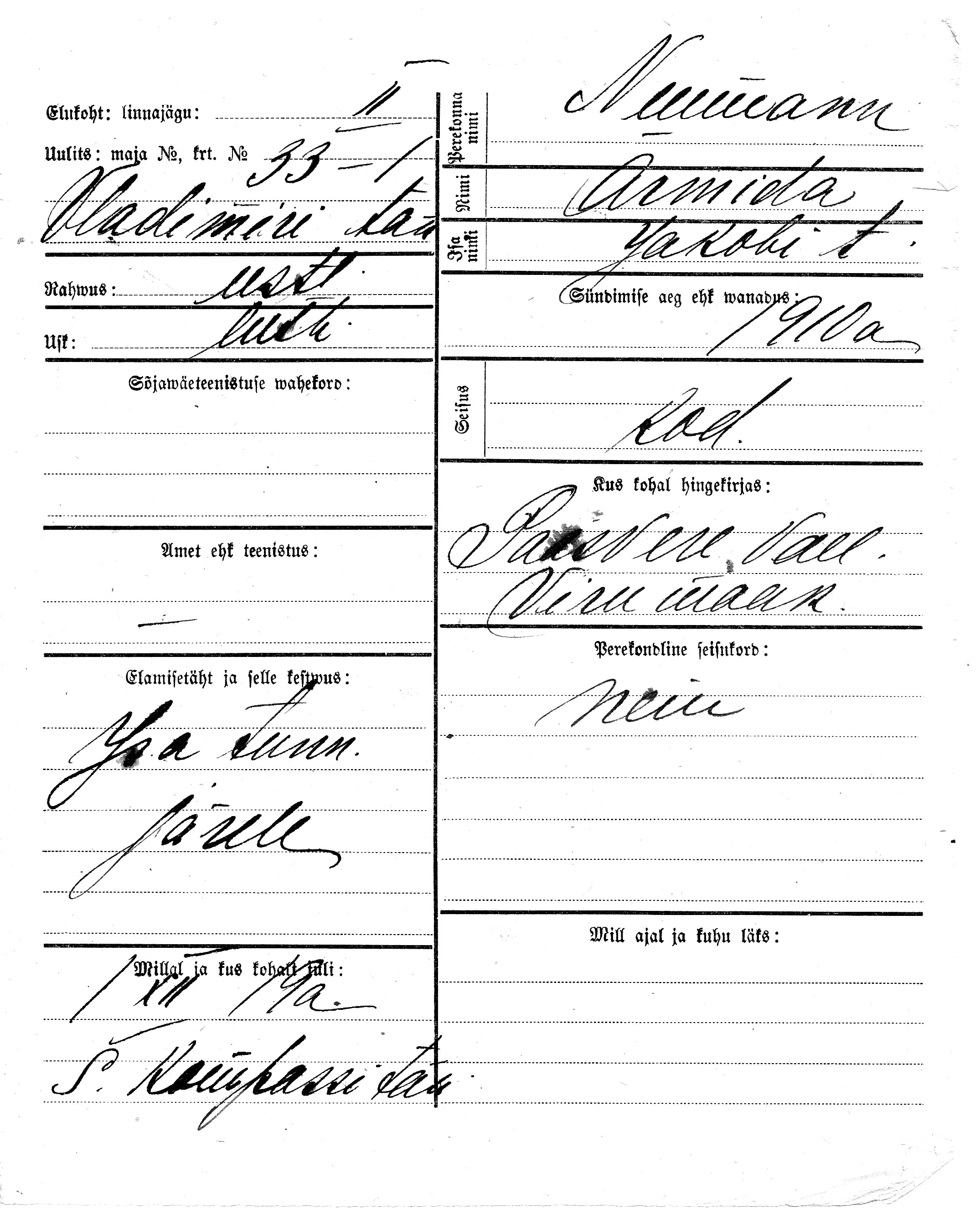 Neumann, Armida, Jakob