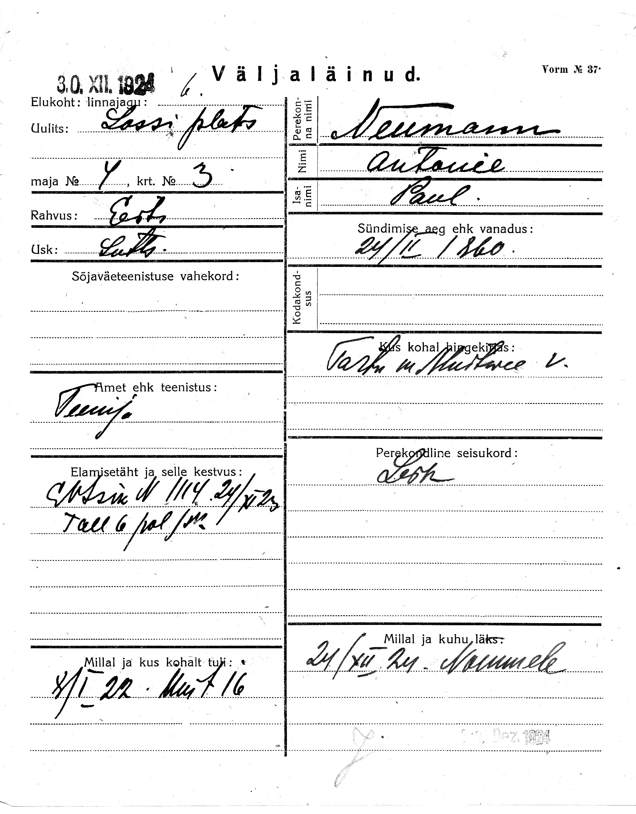 Neumann, Antonie, Paul