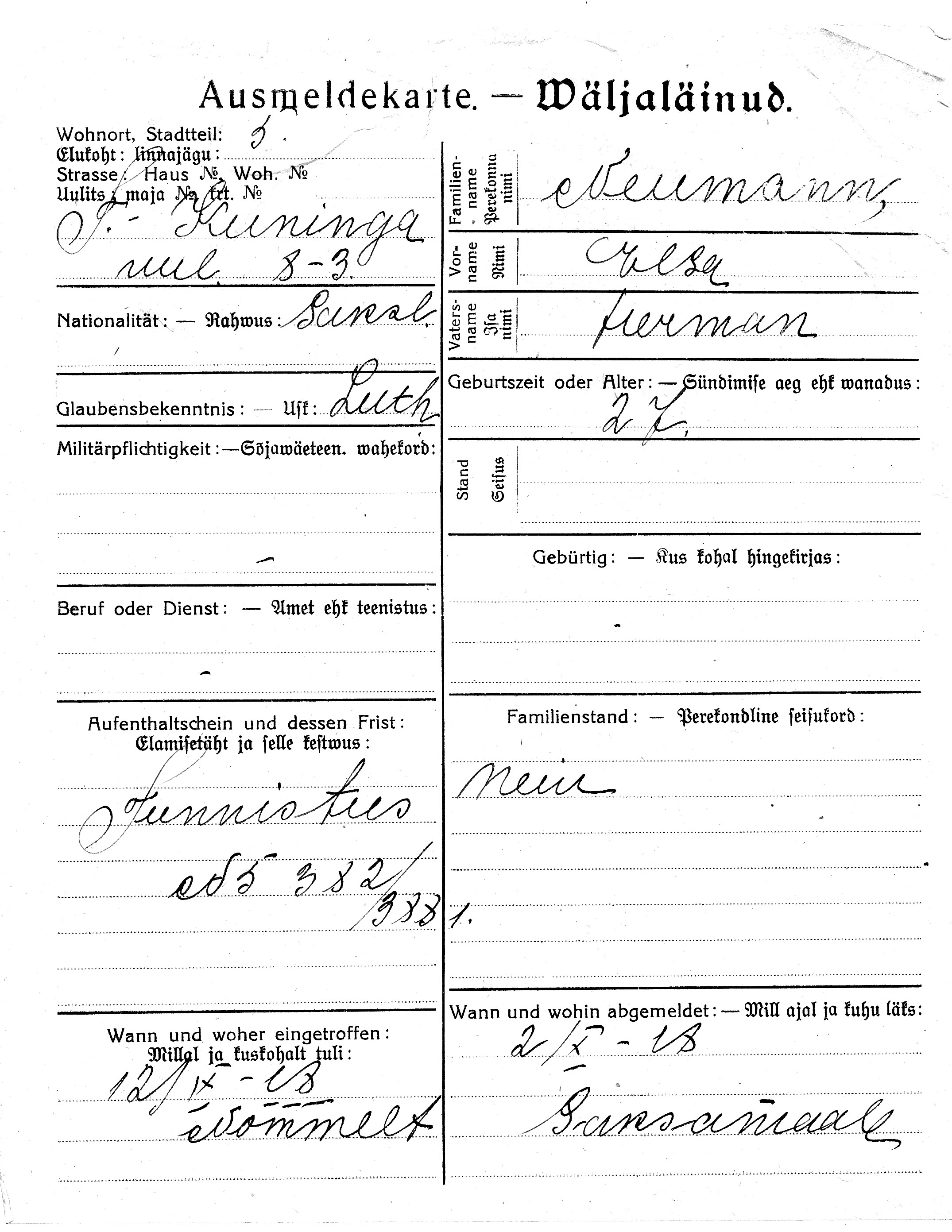 Neumann, Elsa, Herman