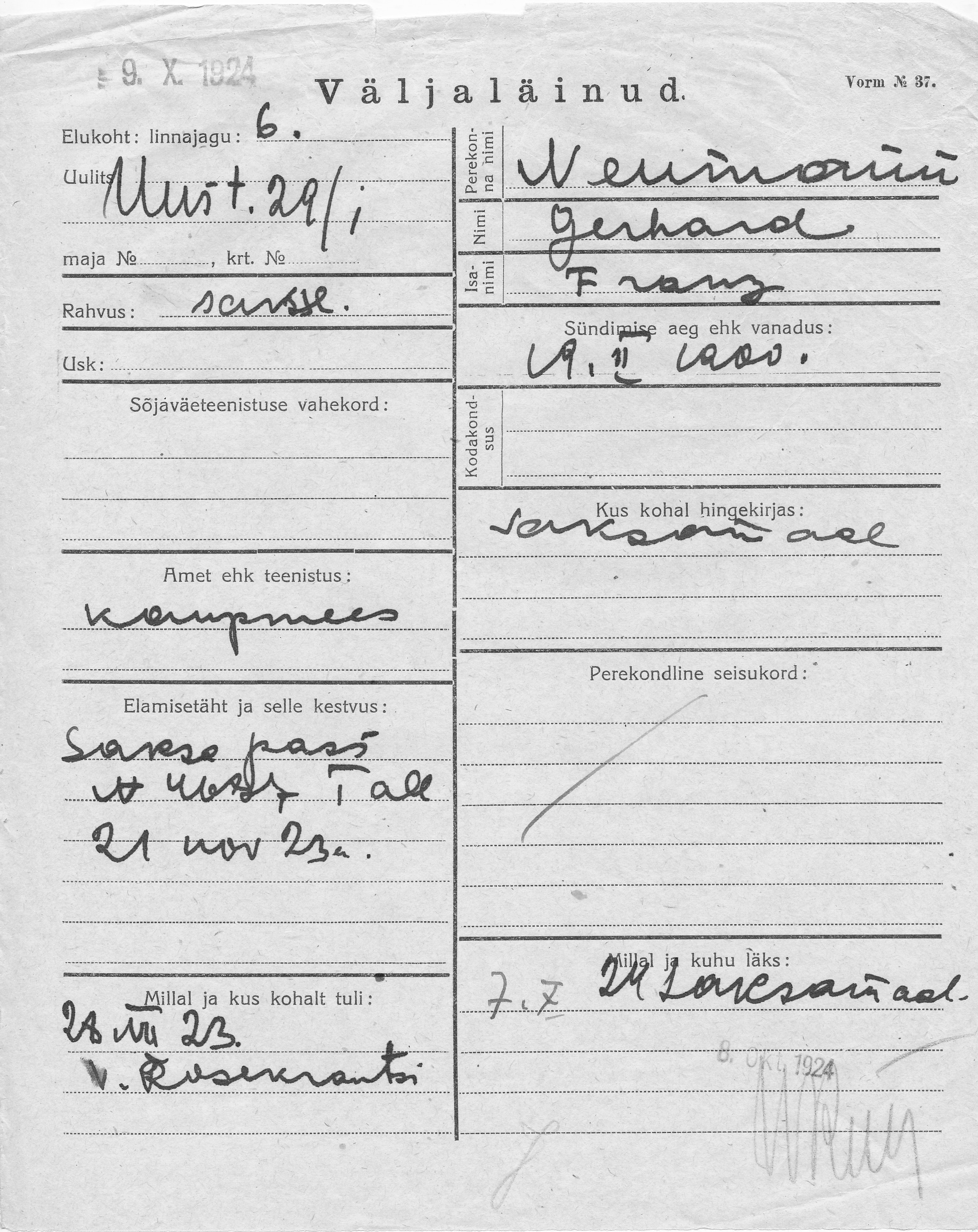 Neumann, Gerhard, Franz