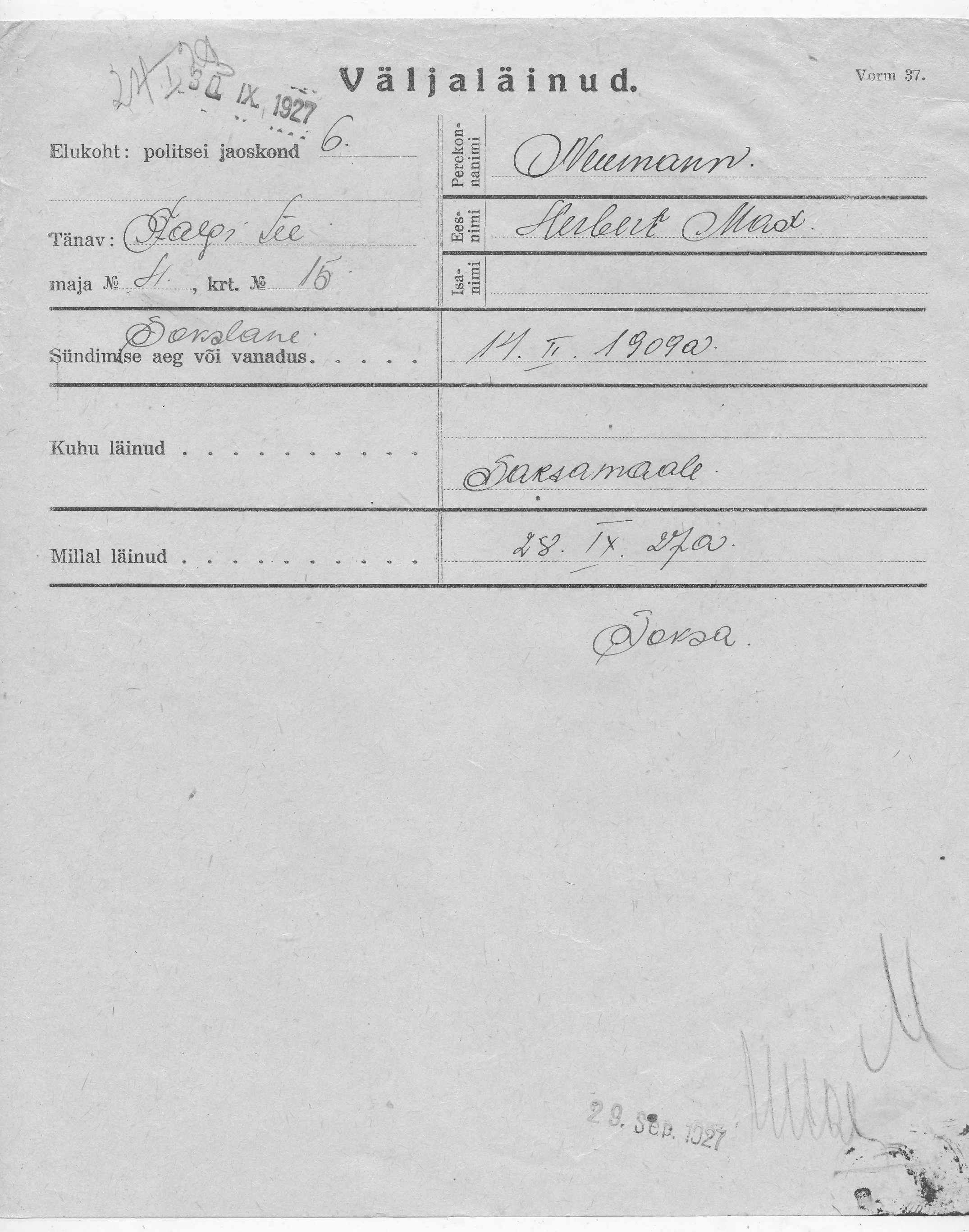 Neumann, Herbert Max