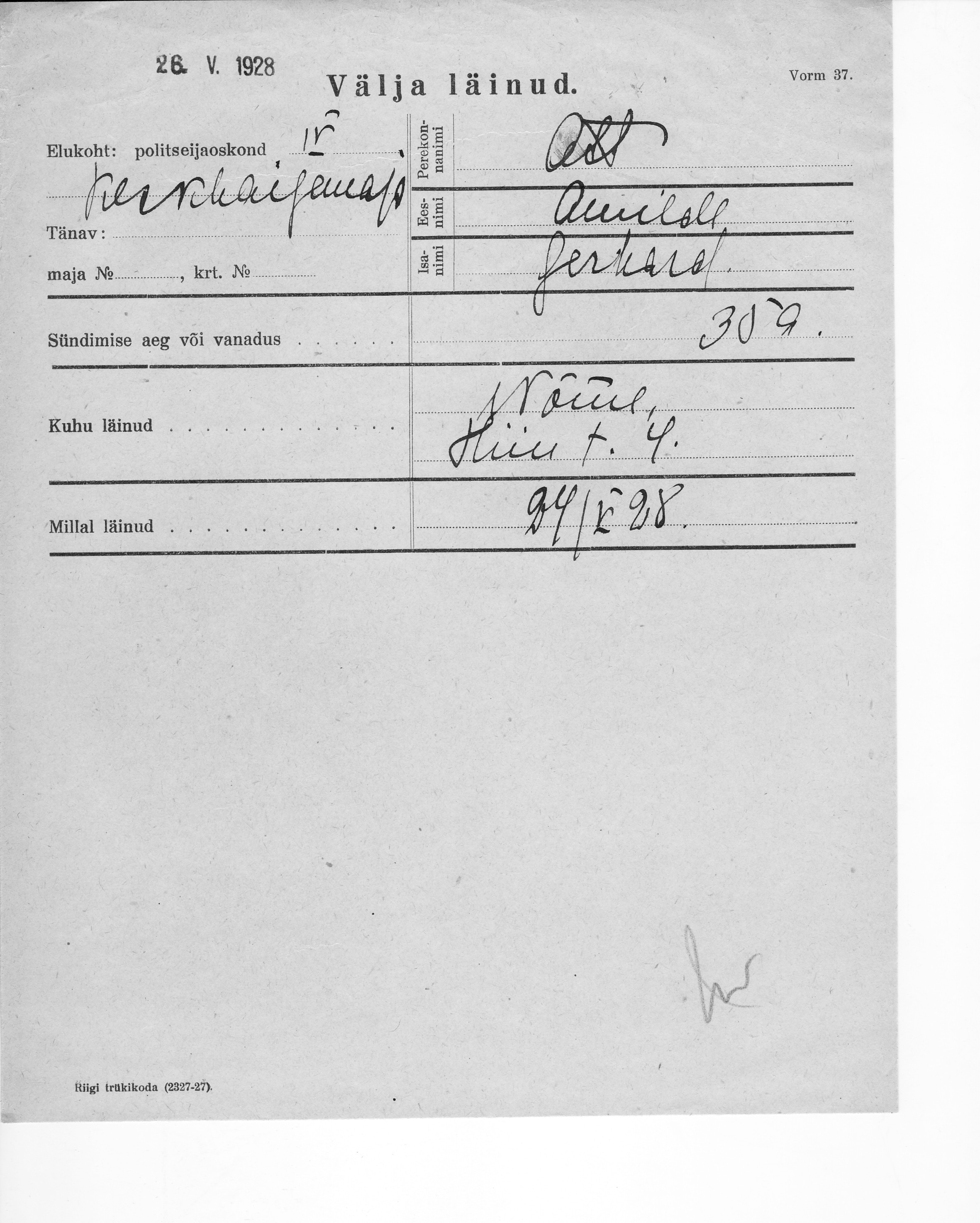 Ott, Amilde, Gerhard