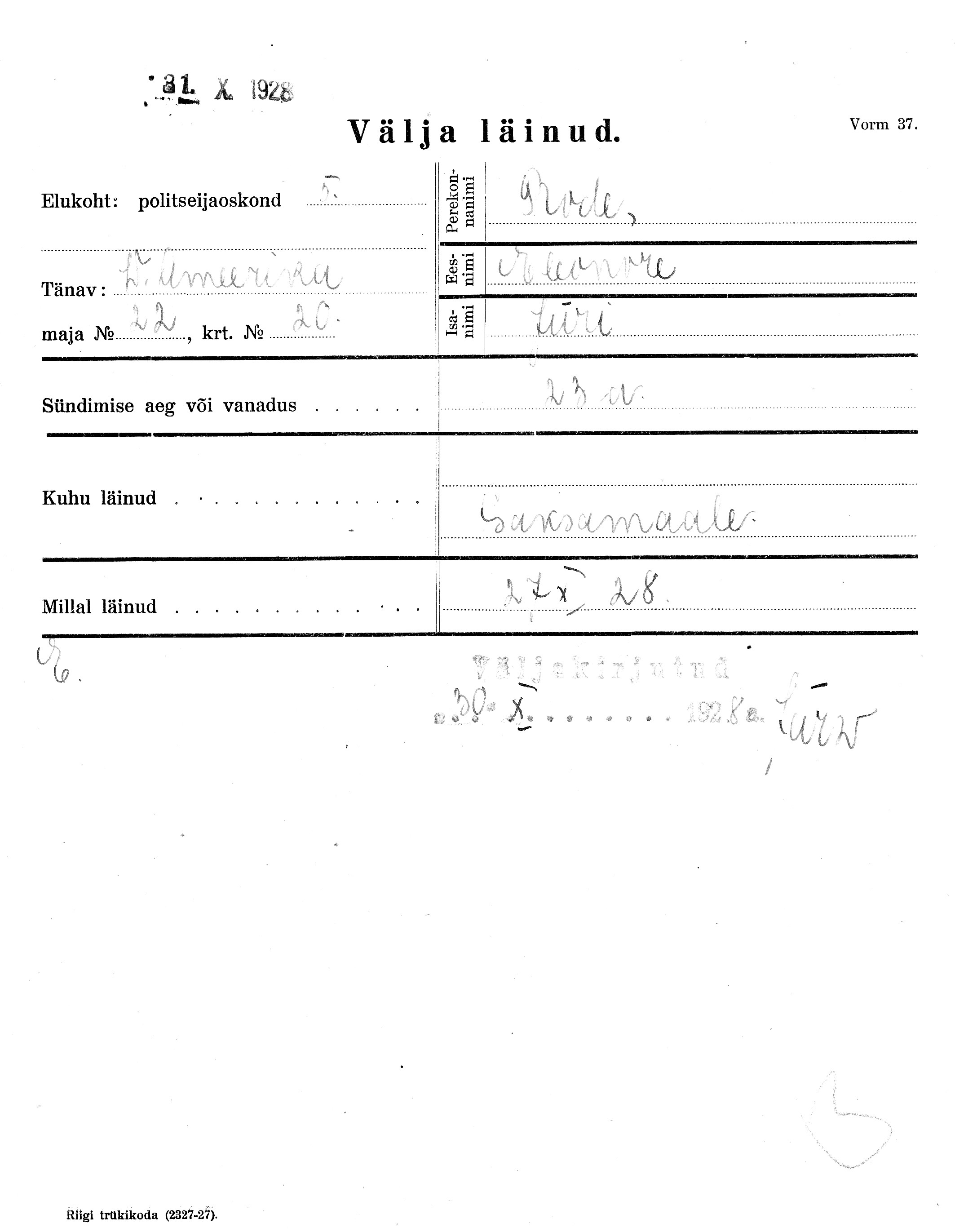 Rode, Eleonore, Jüri