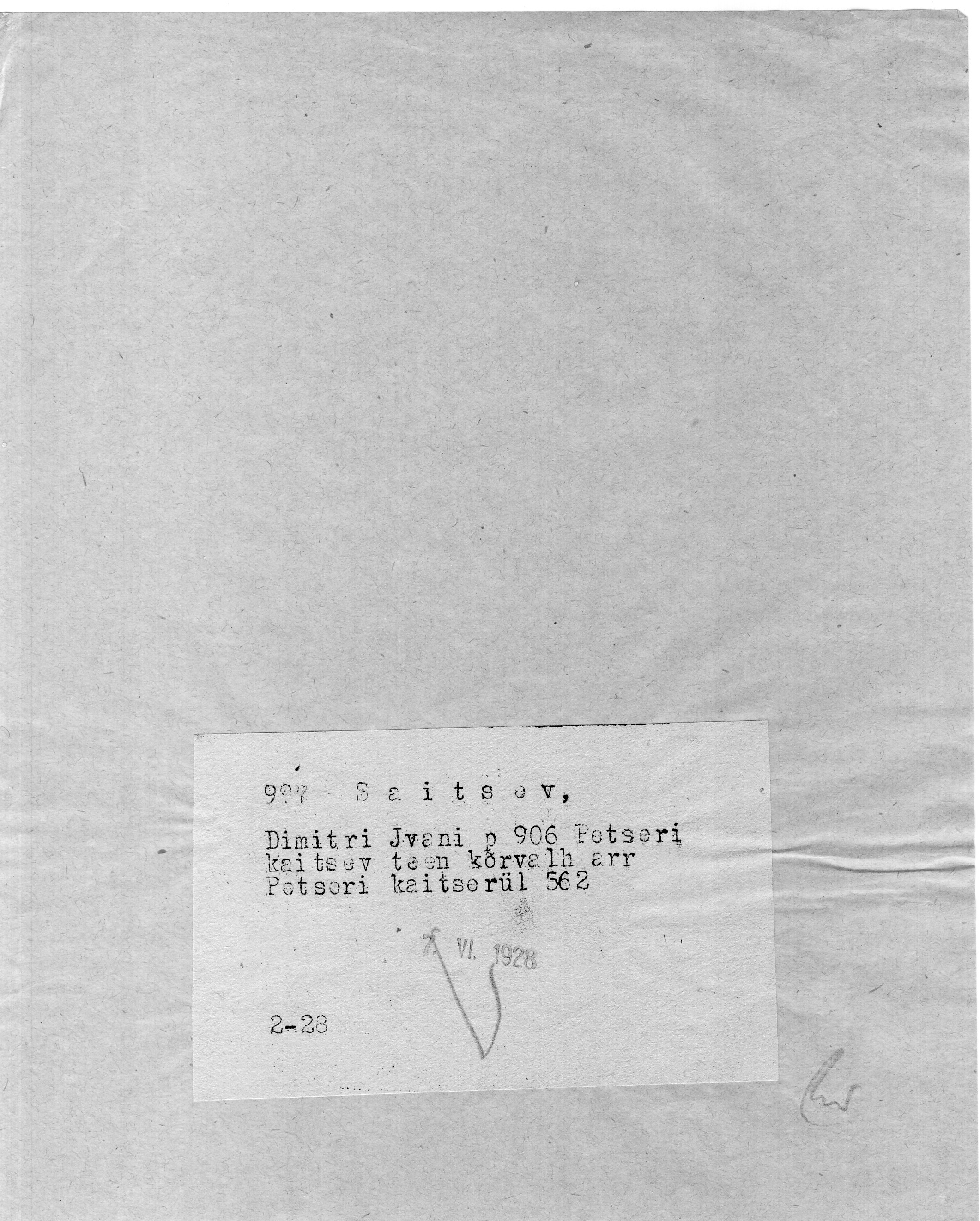 Saitsev, Dimitri, Ivan