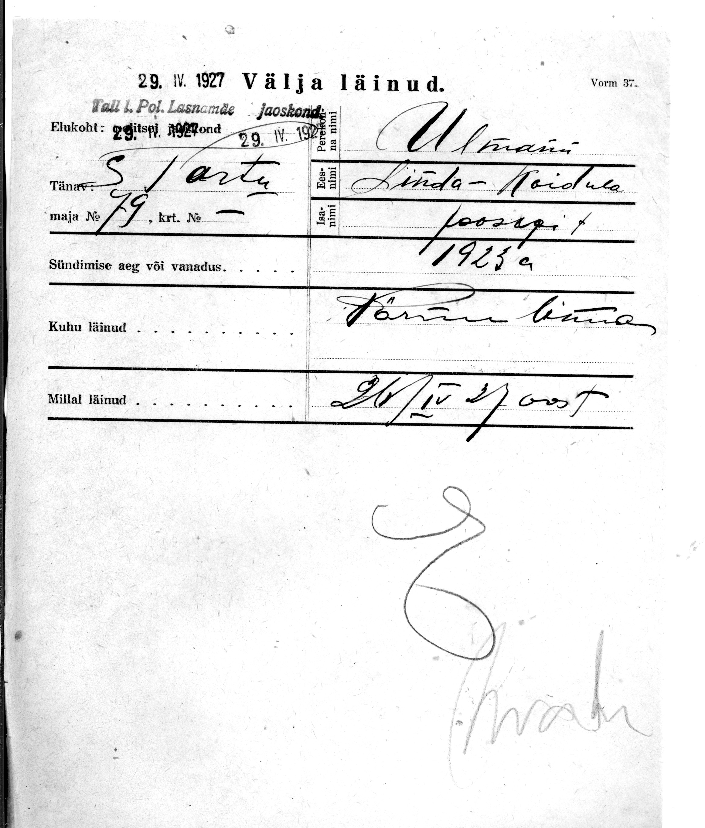 Ulmann, Linda-Koidula, Joosep