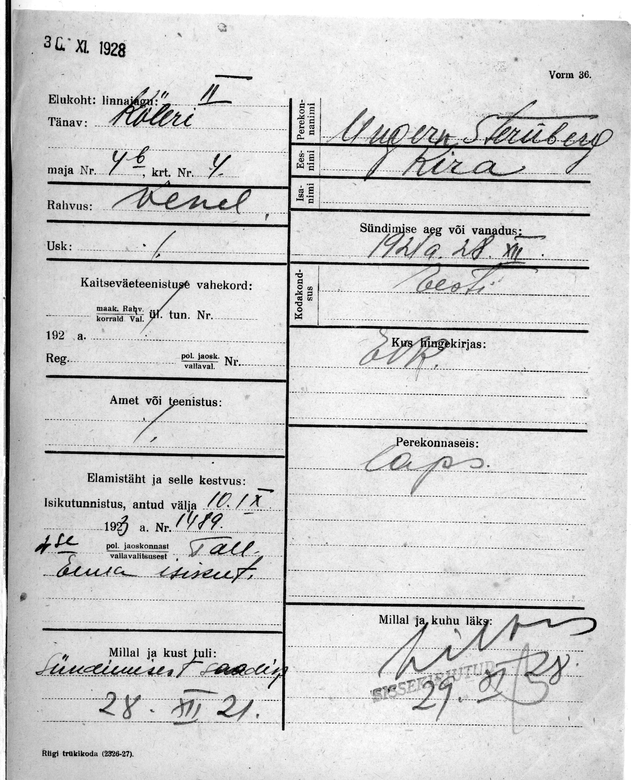 Ungern-Sternberg, Kira