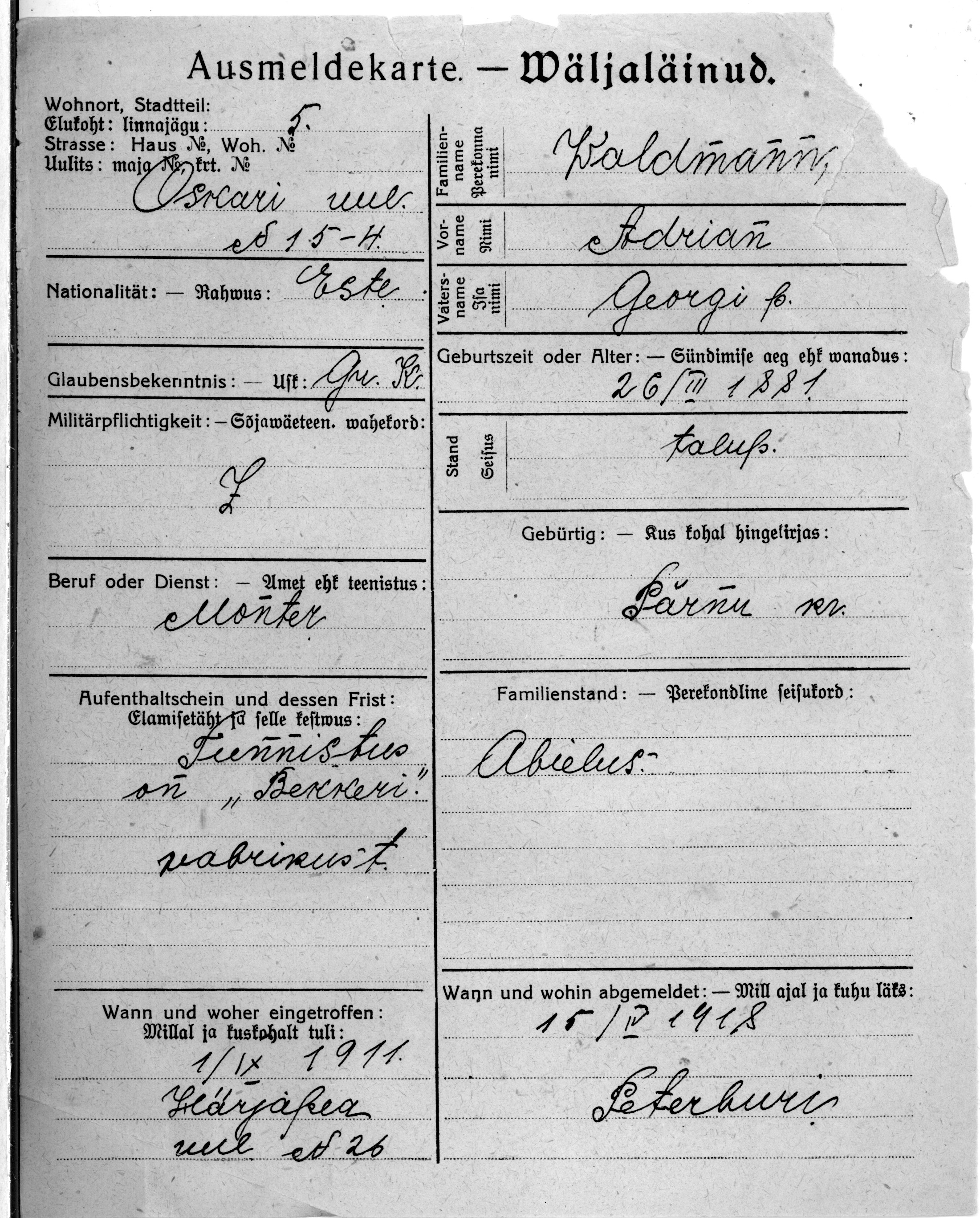 Waldmann, Adrian, Georg