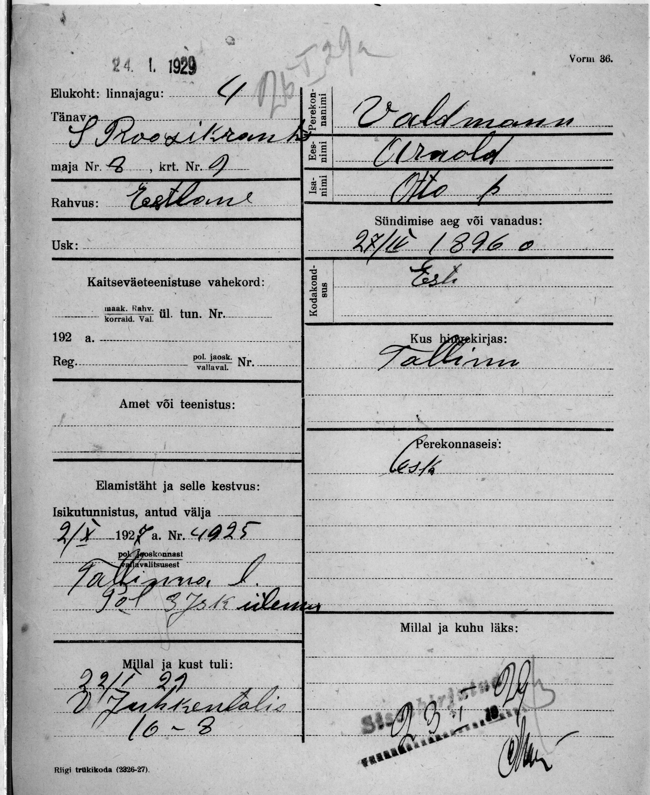 Waldmann, Arnold, Otto