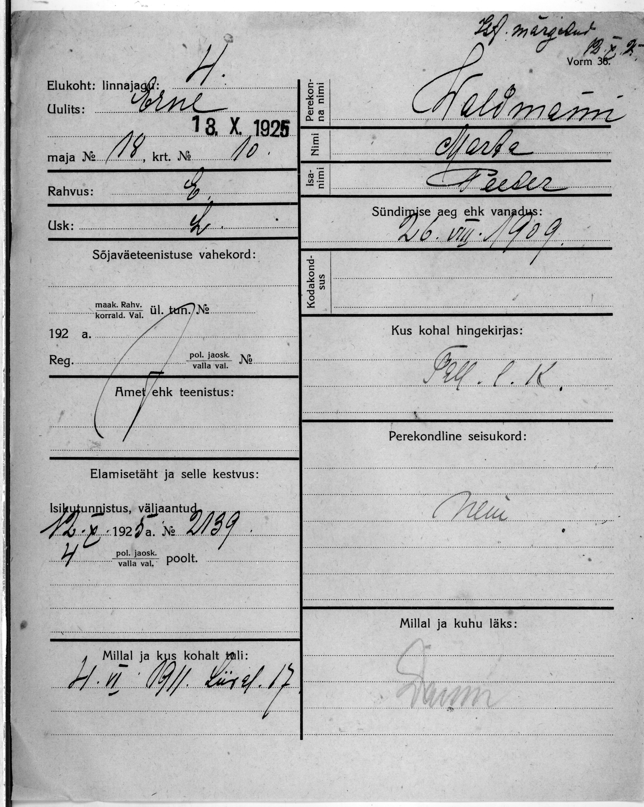 Waldmann, Marta, Peeter