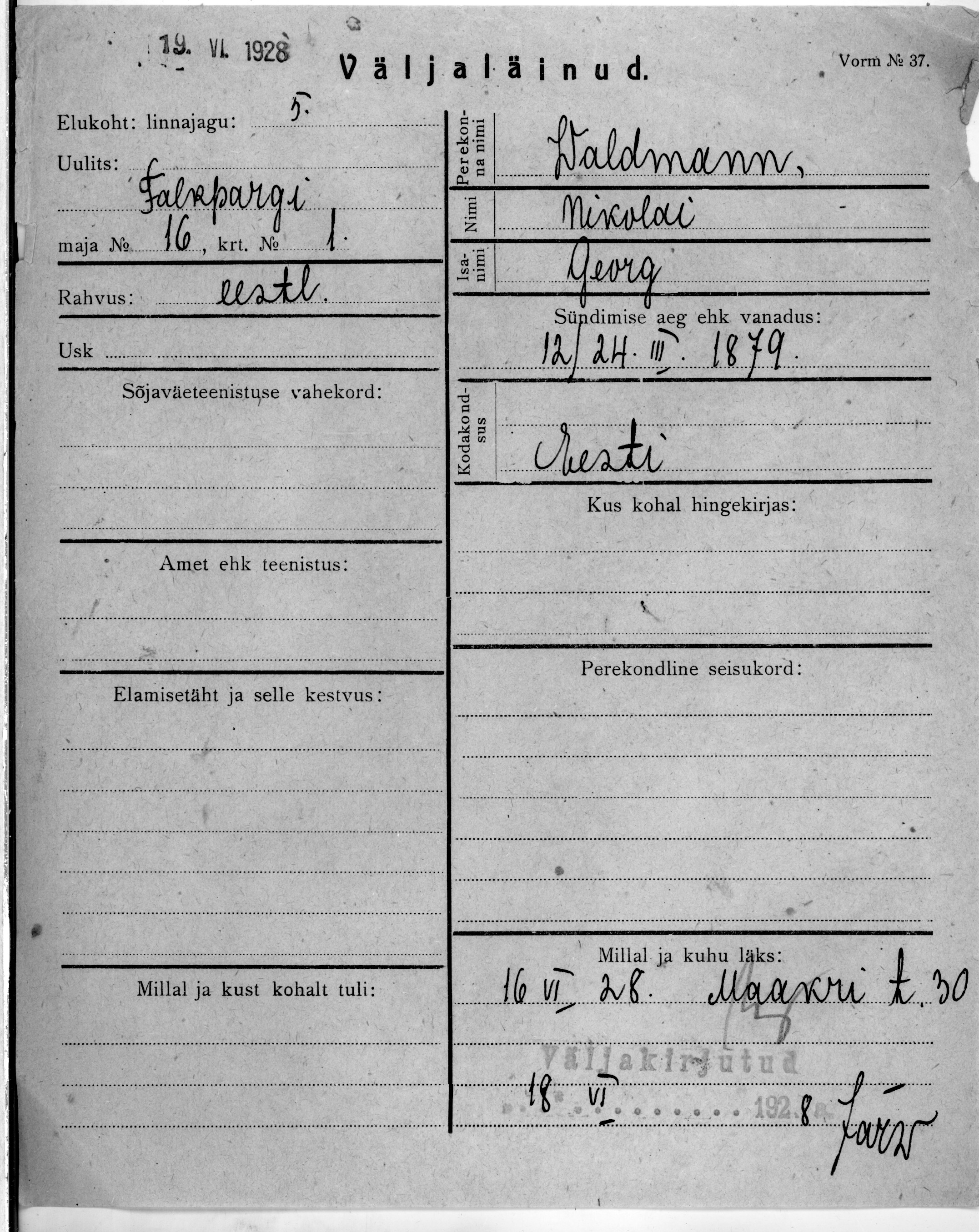 Waldmann, Nikolai, Georg