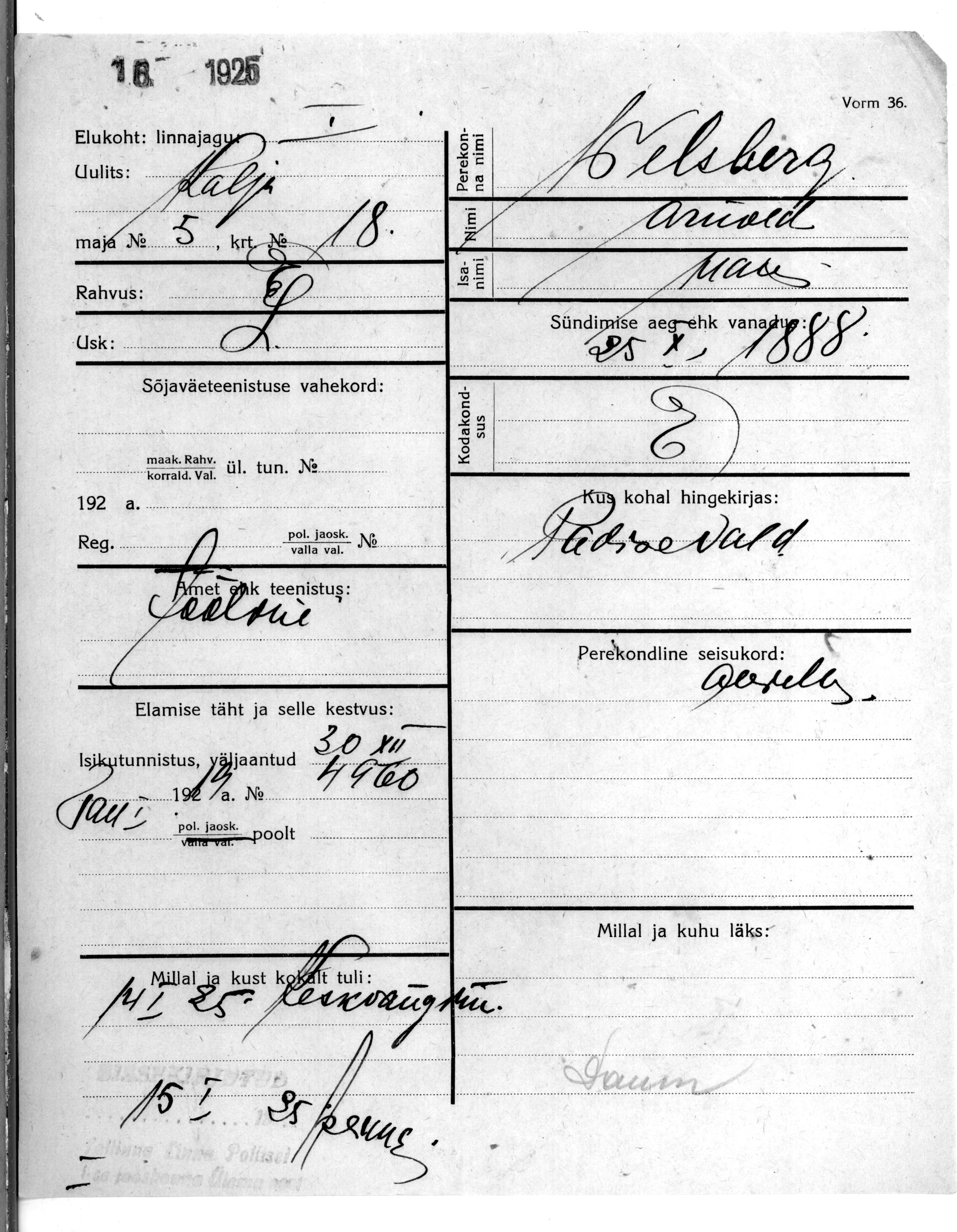 Welsberg, Arnold, Hans