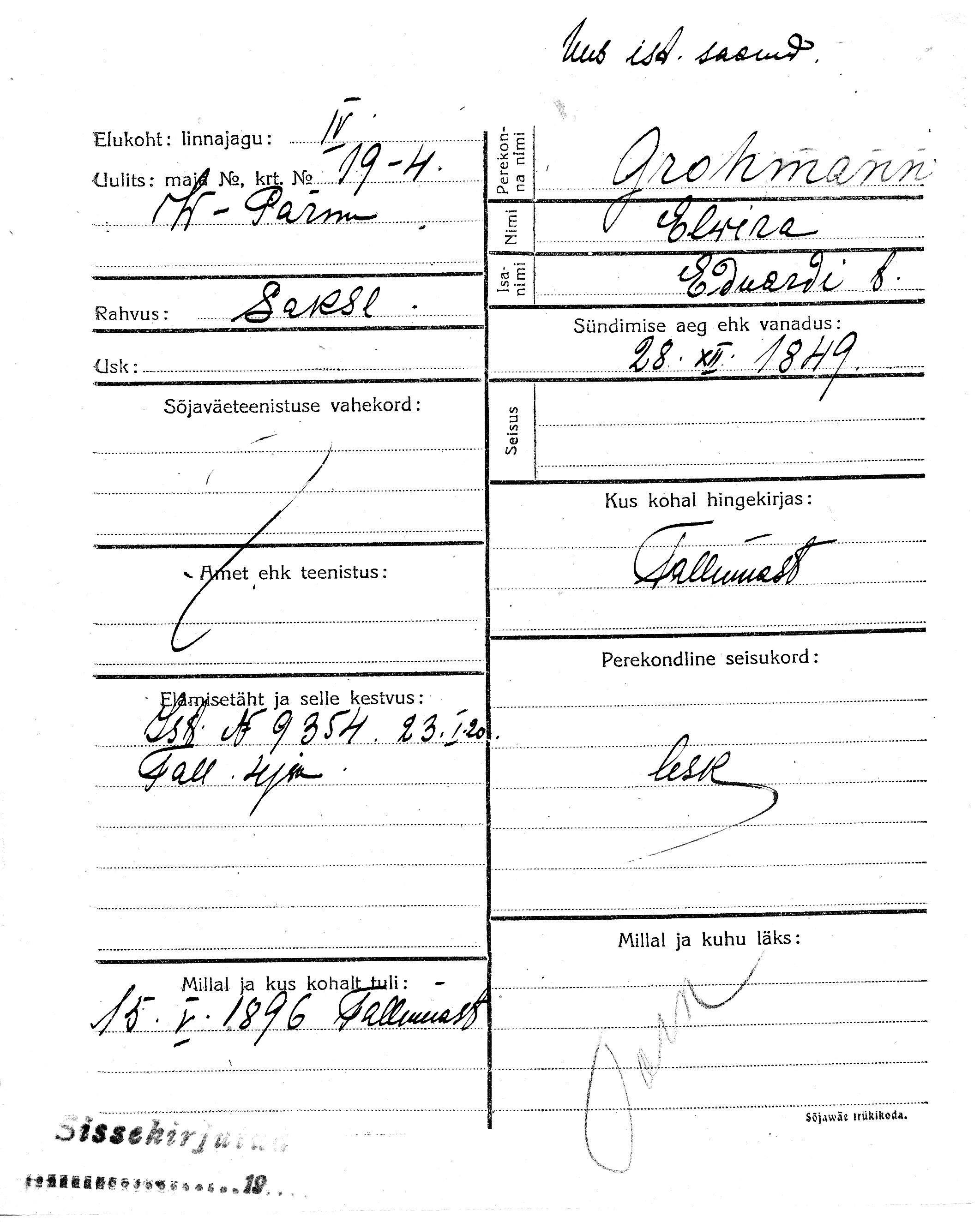 Grohmann, Elwira, Eduard