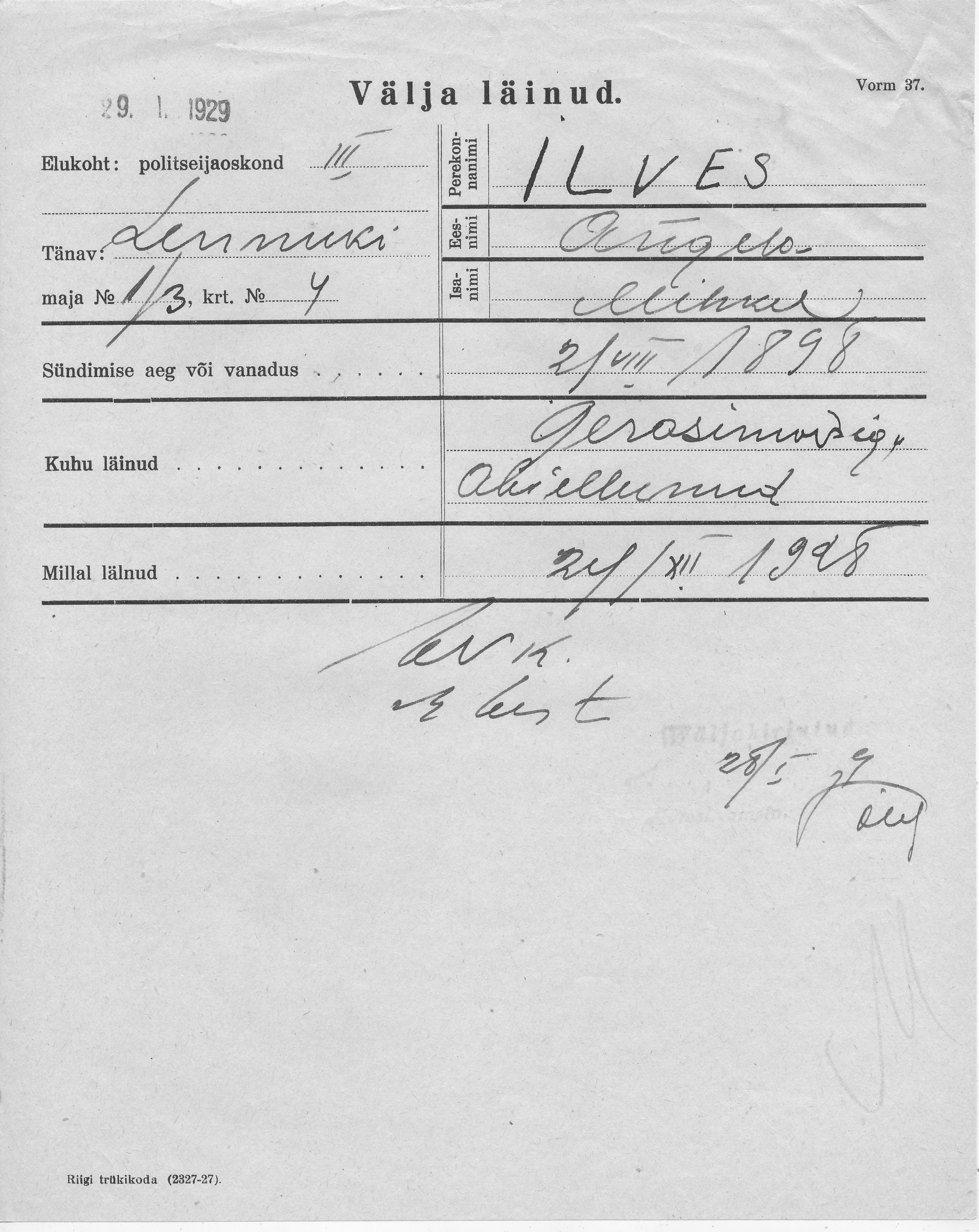 Ilves, Angela, Mihkel