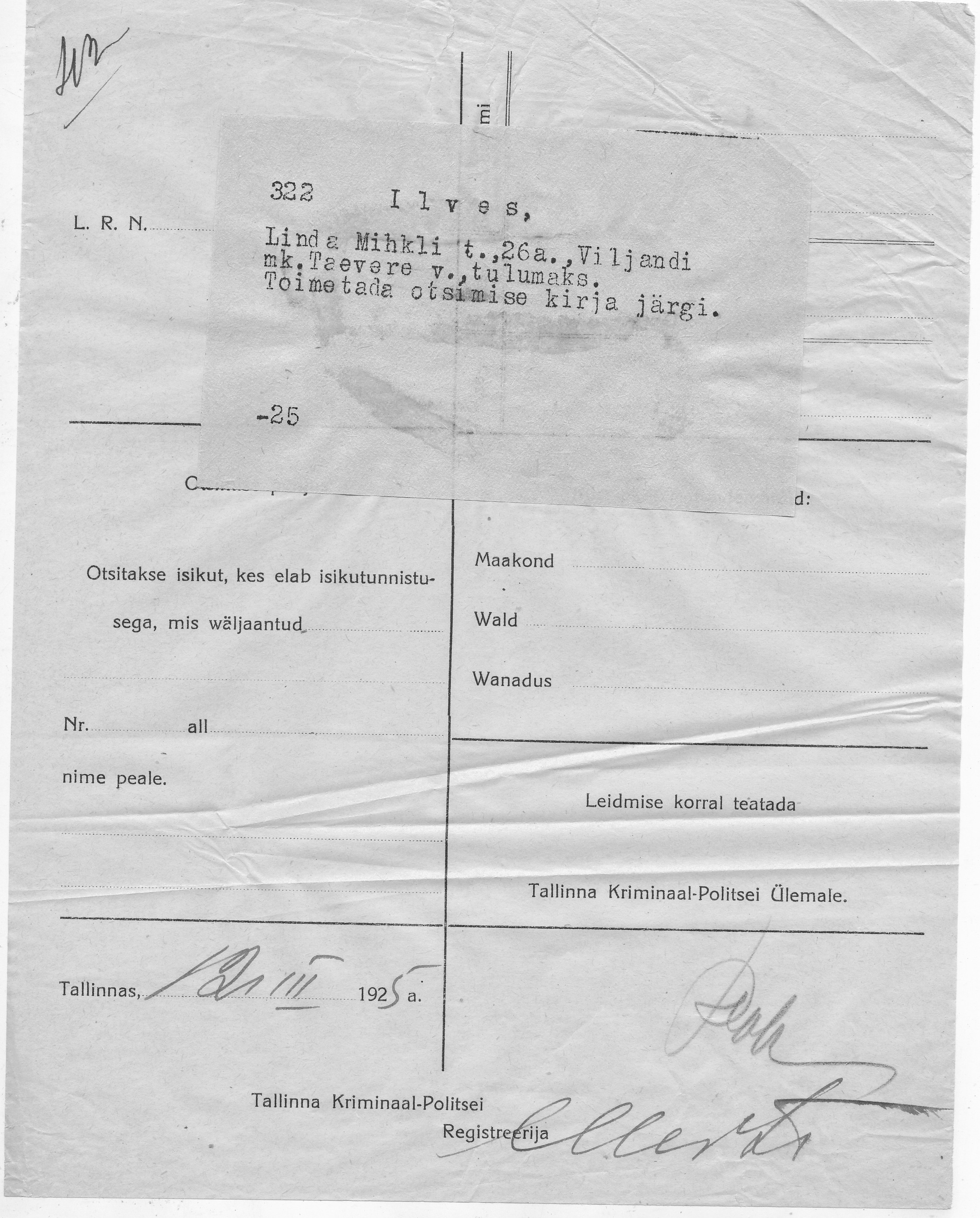 Ilves, Linda, Mihkel