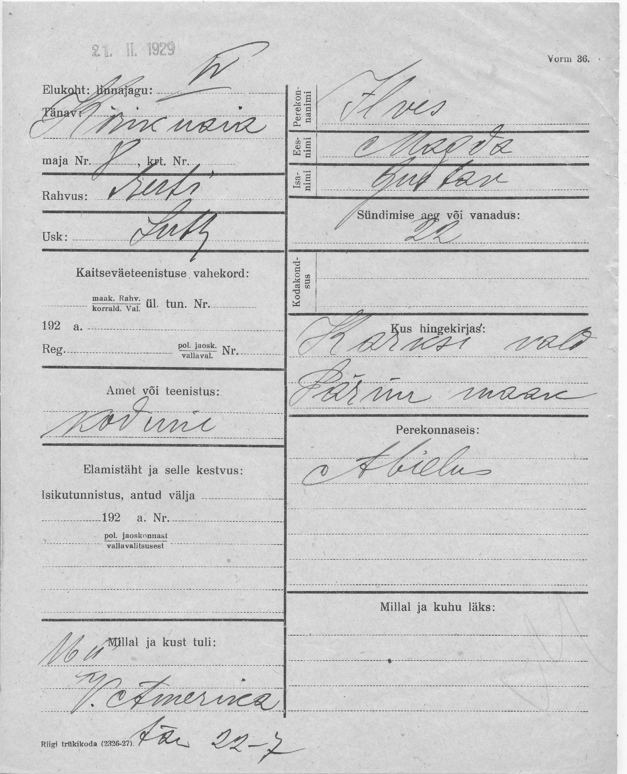 Ilves, Magda, Gustav