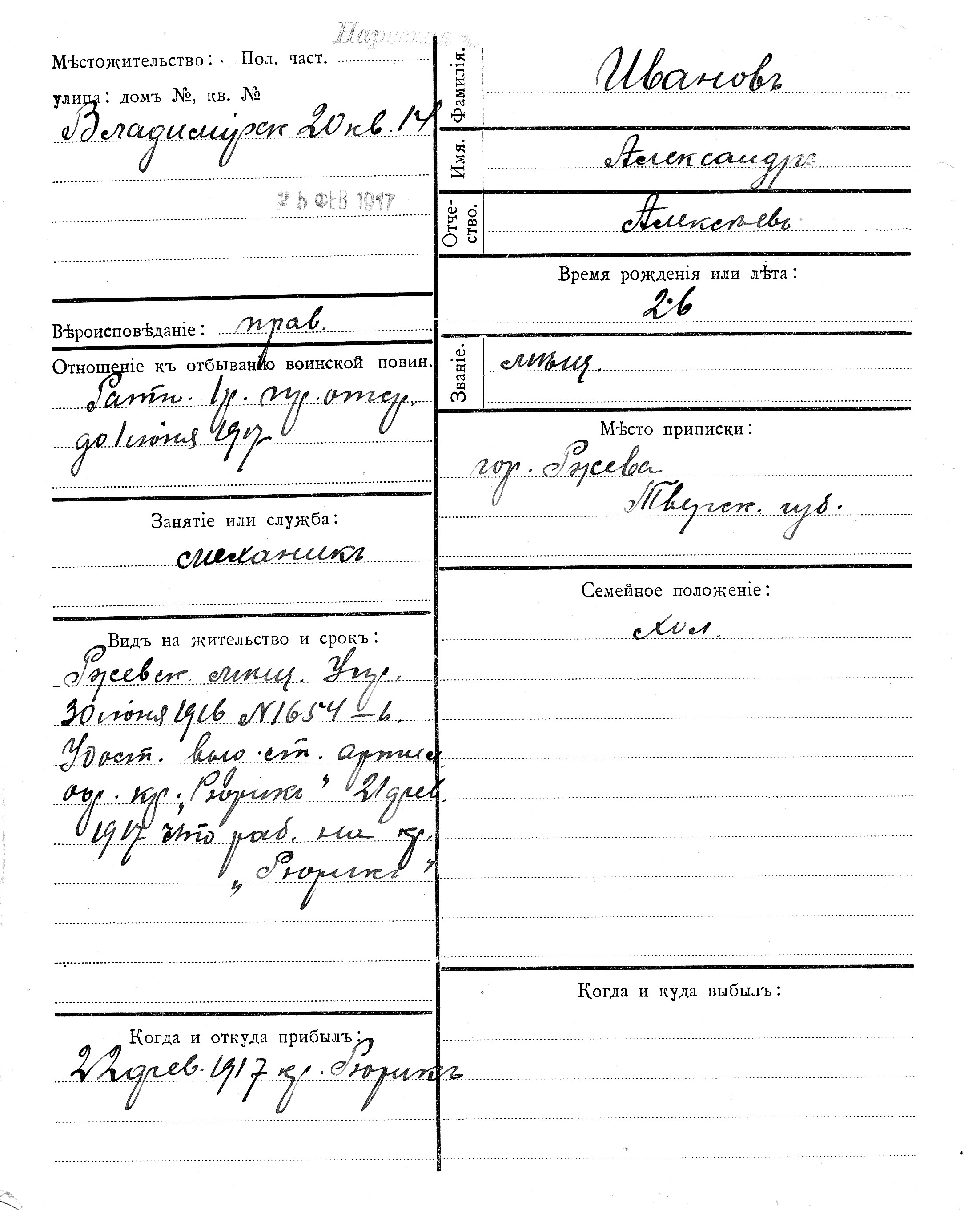 Ivanov, Aleksandr, Aleksei