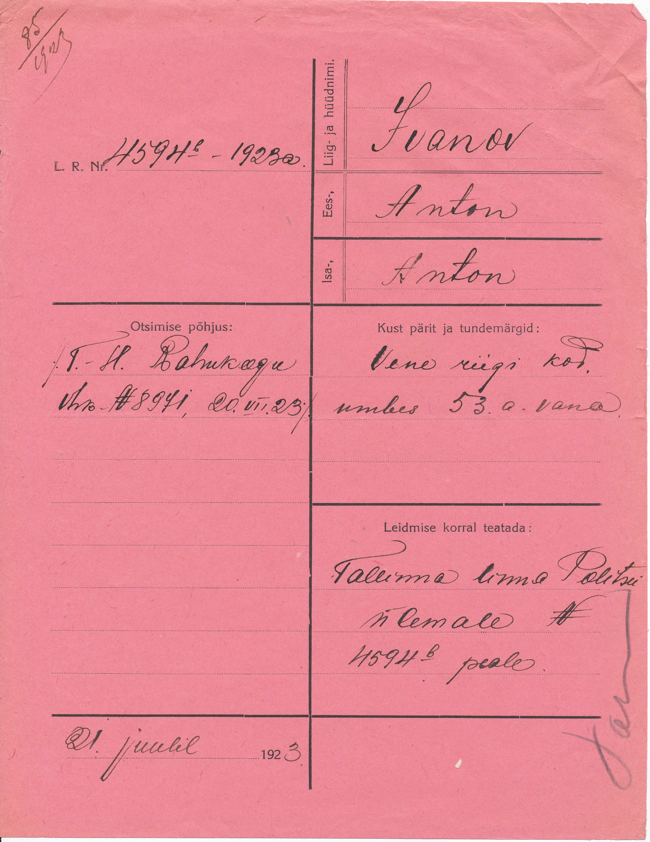 Ivanov, Anton, Anton