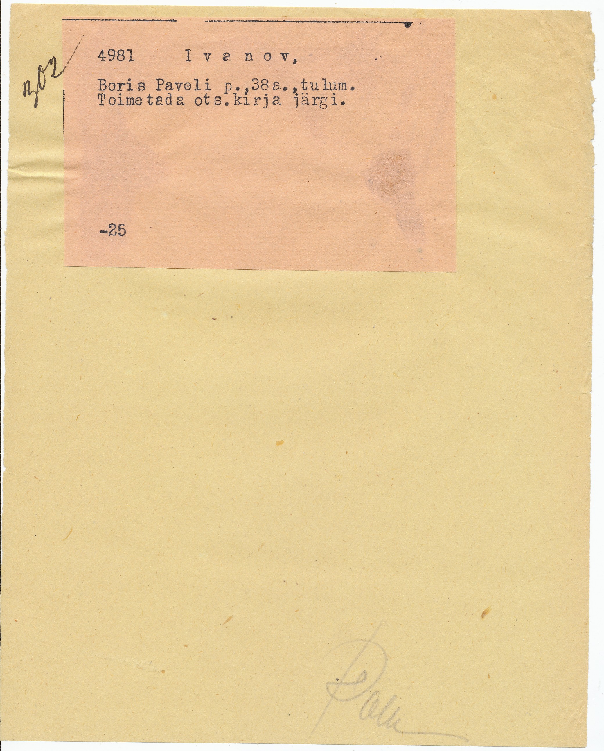 Ivanov, Boris, Pavel