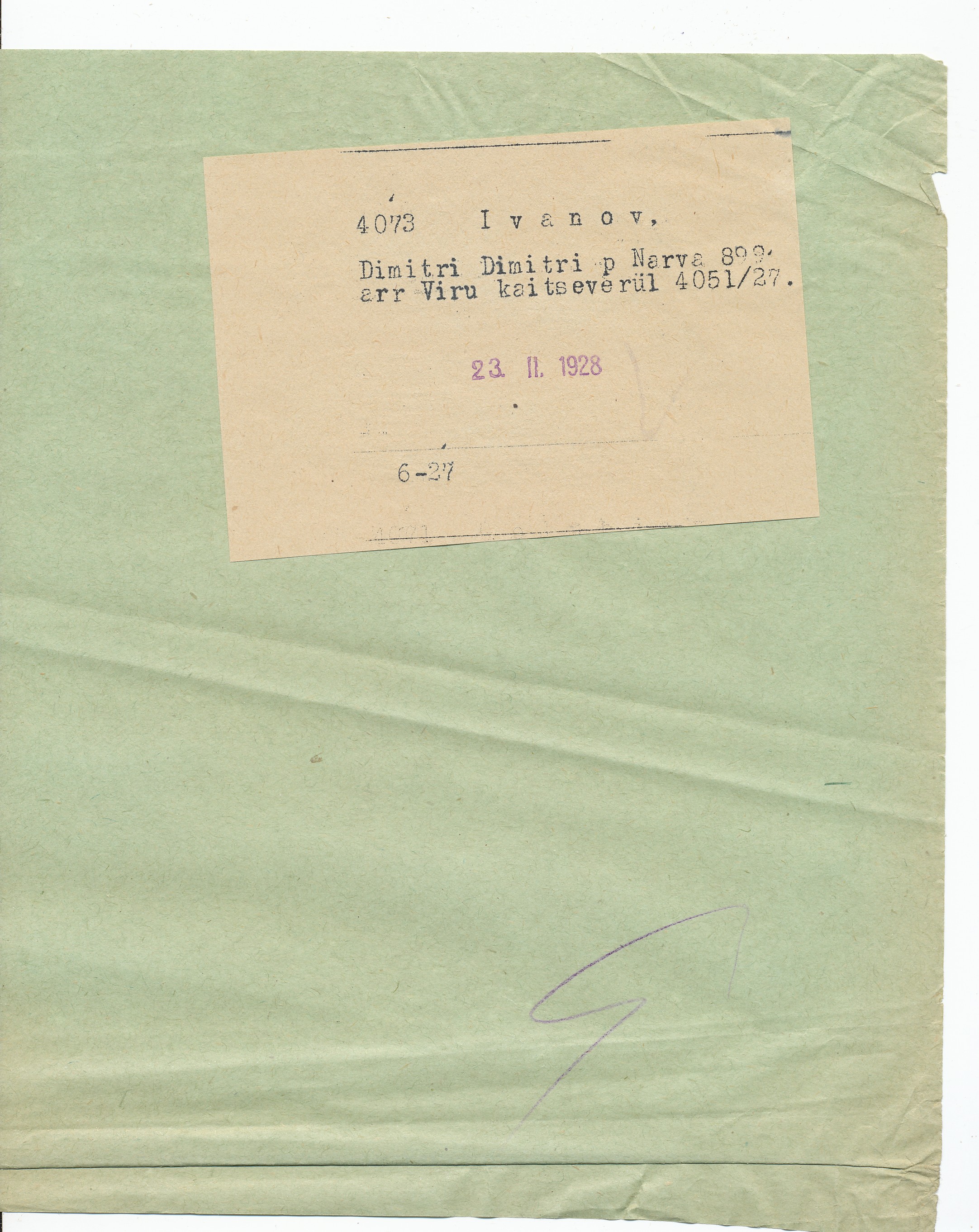 Ivanov, Dimitri, Dimitri