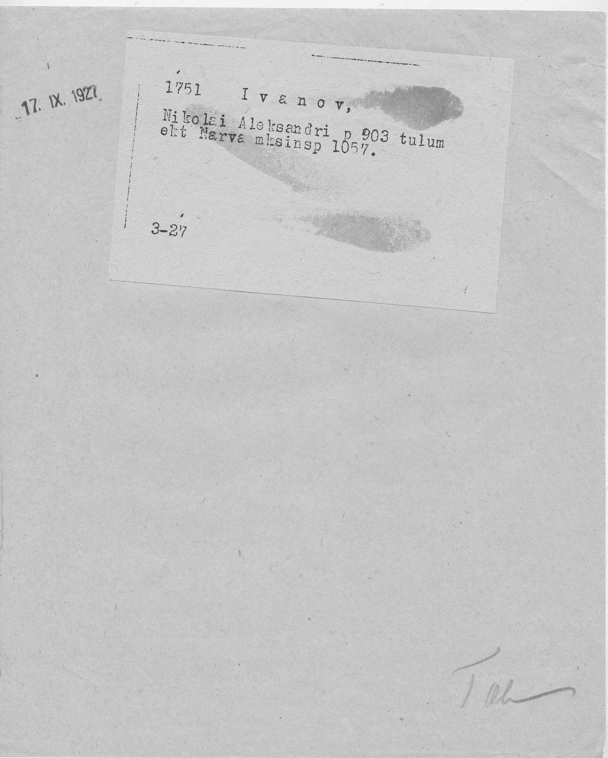 Ivanov, Nikolai, Aleksander