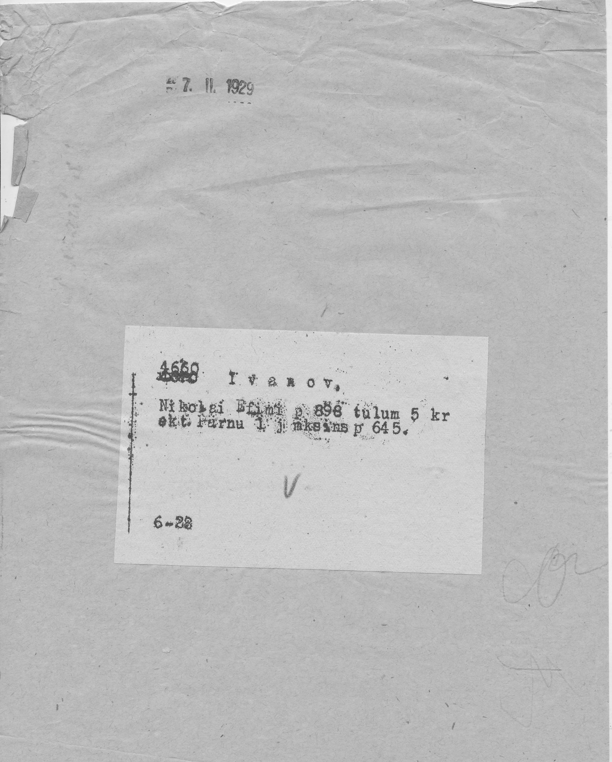 Ivanov, Nikolai, Efim