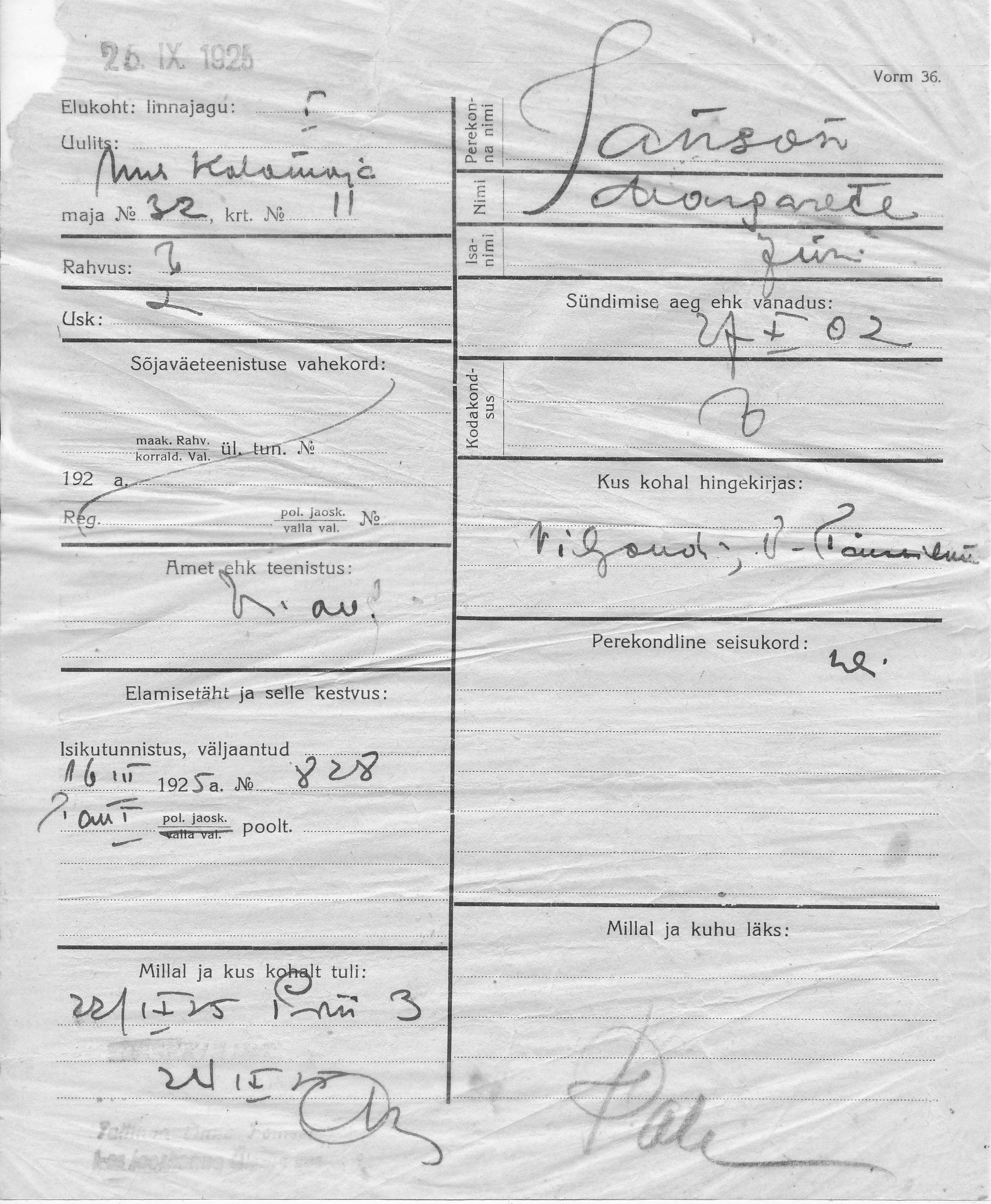 Janson, Margarete, Jüri