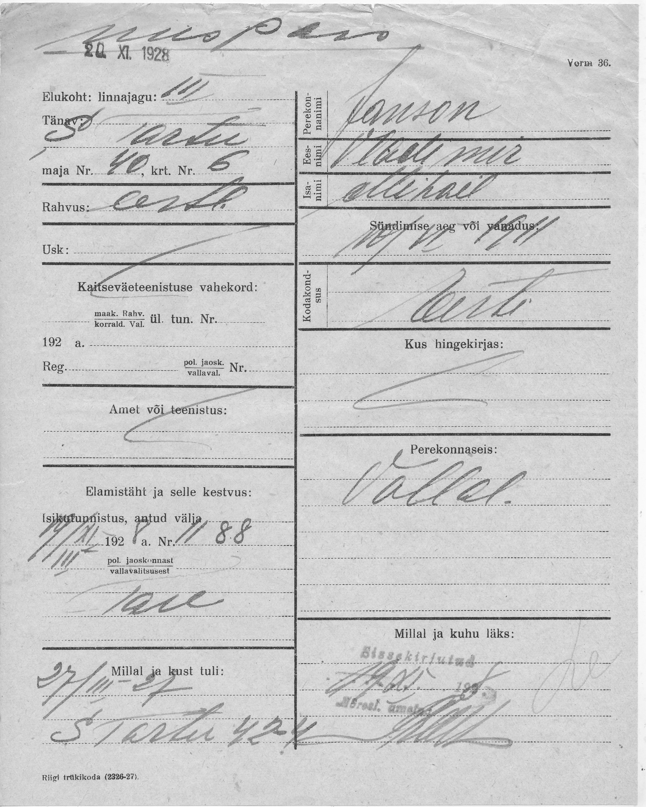 Janson, Vladimir, Mihail