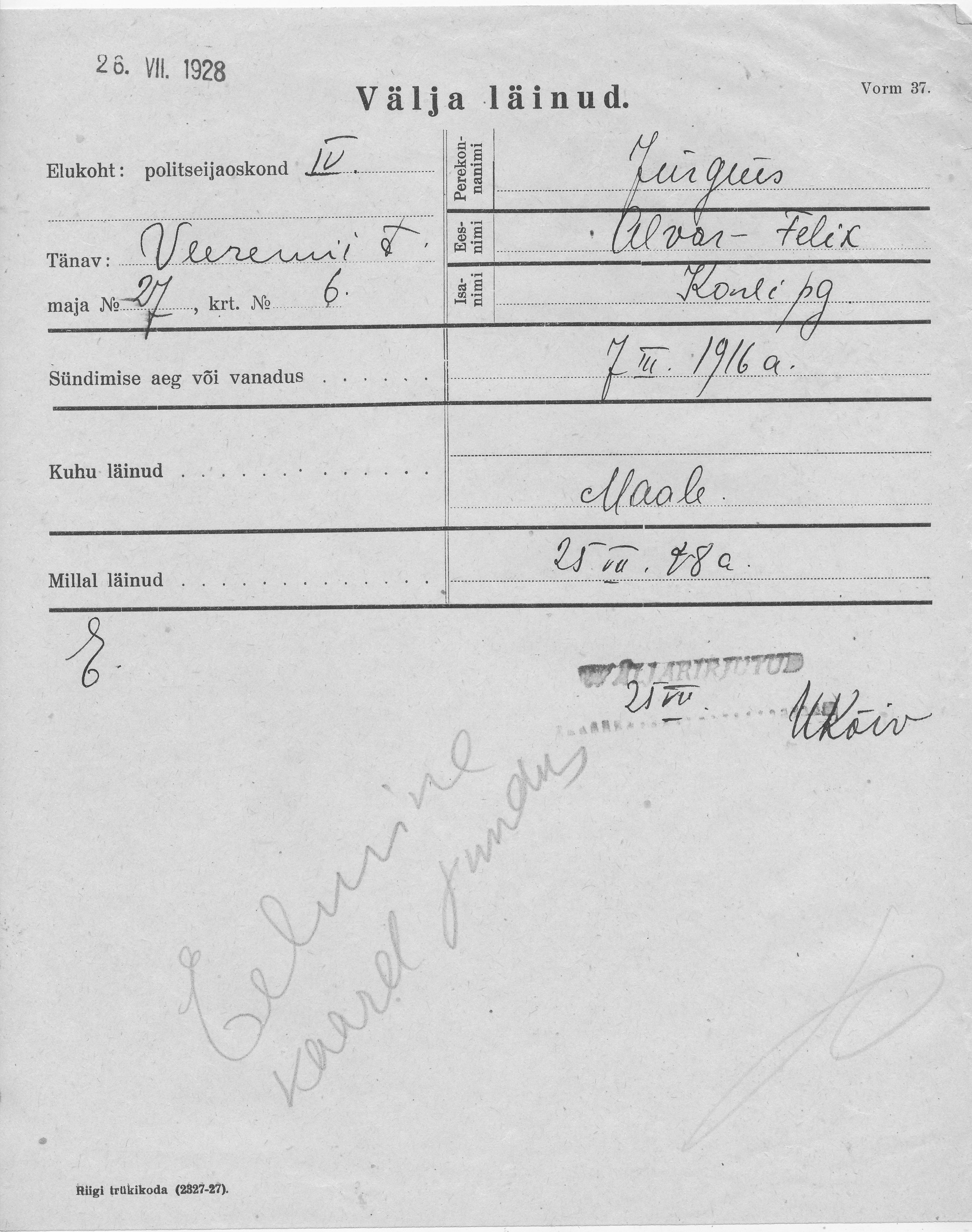 Jürgens, Alvar-Felix, Karl