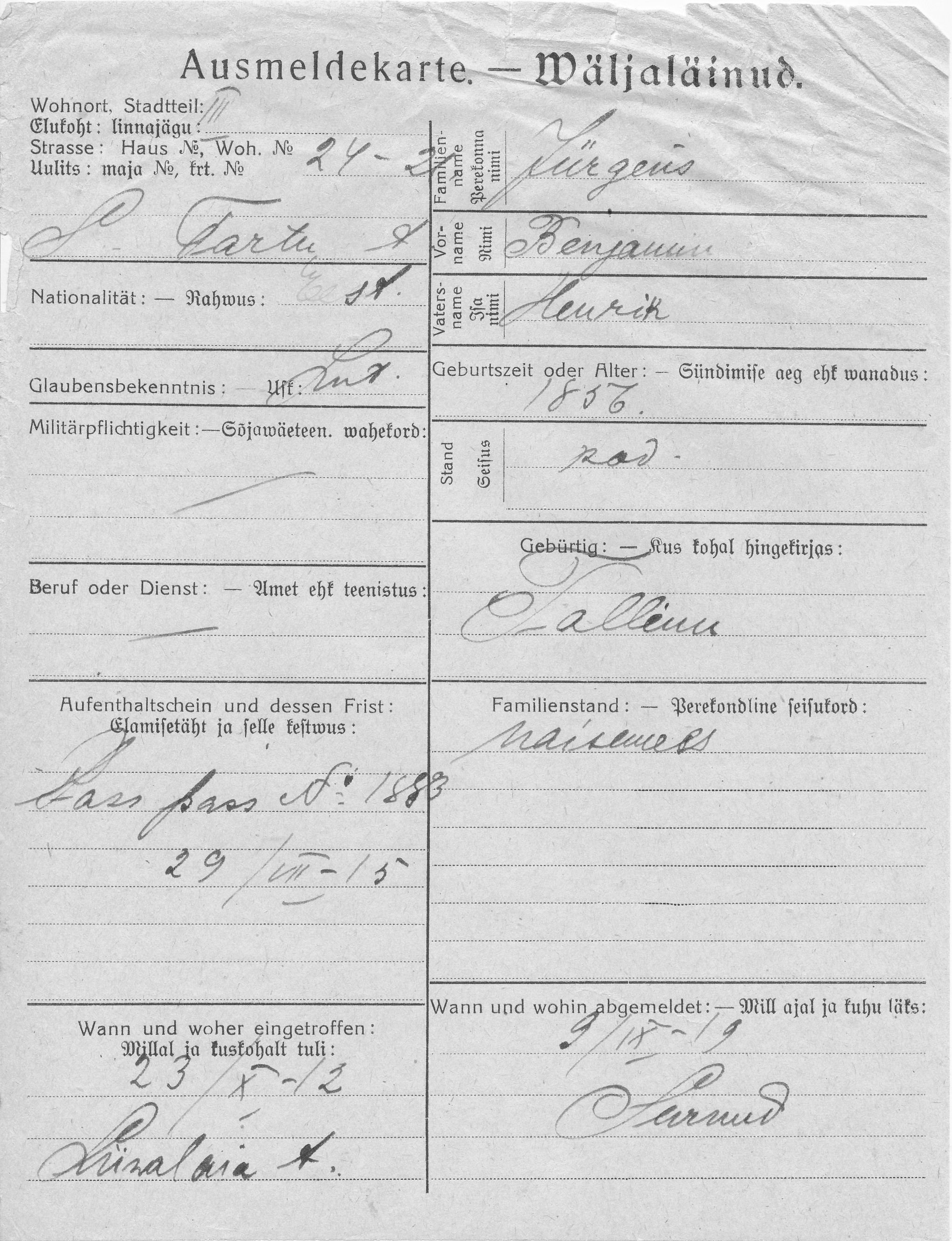 Jürgens, Benjamin, Henrik