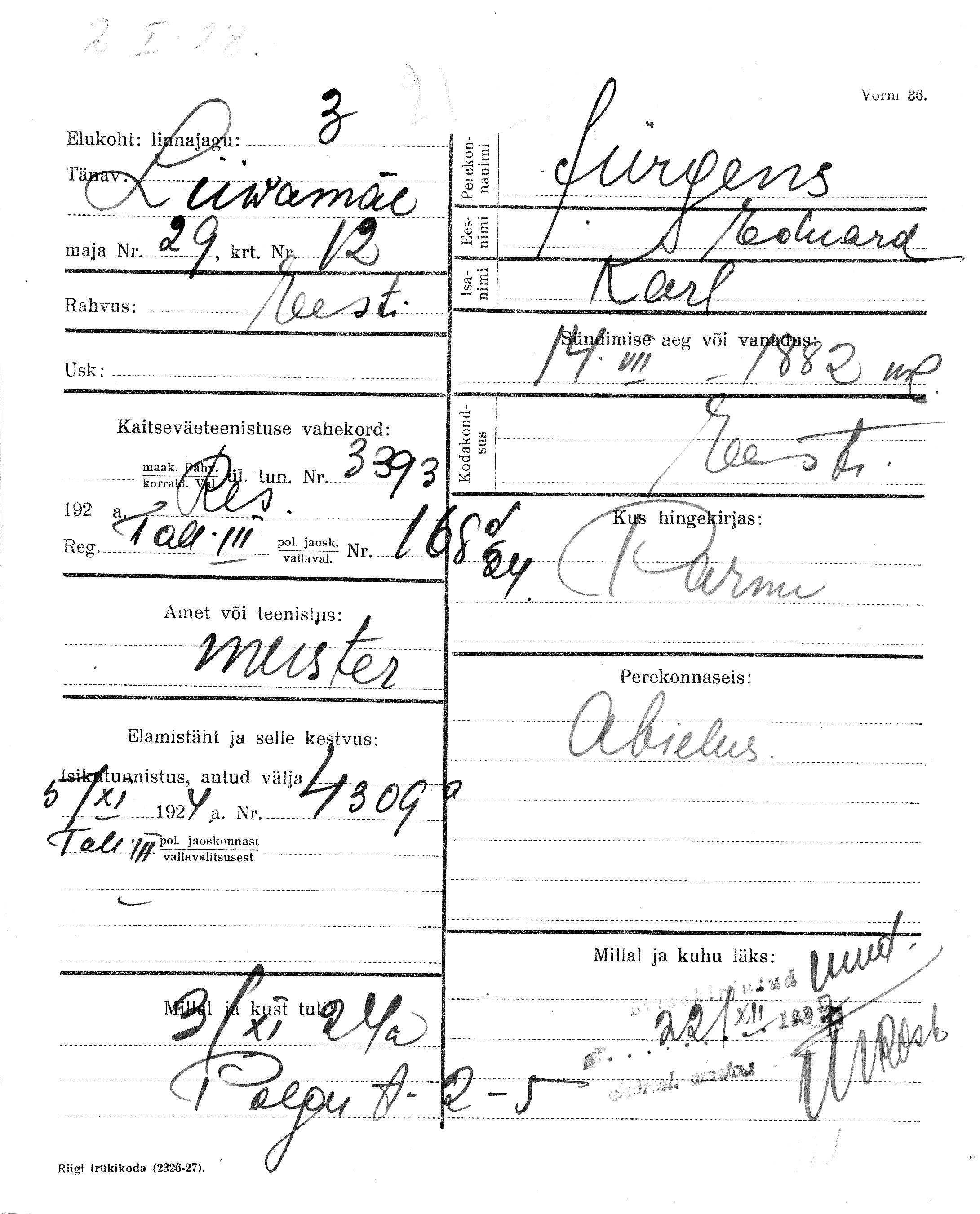 Jürgens, Eduard, Karl