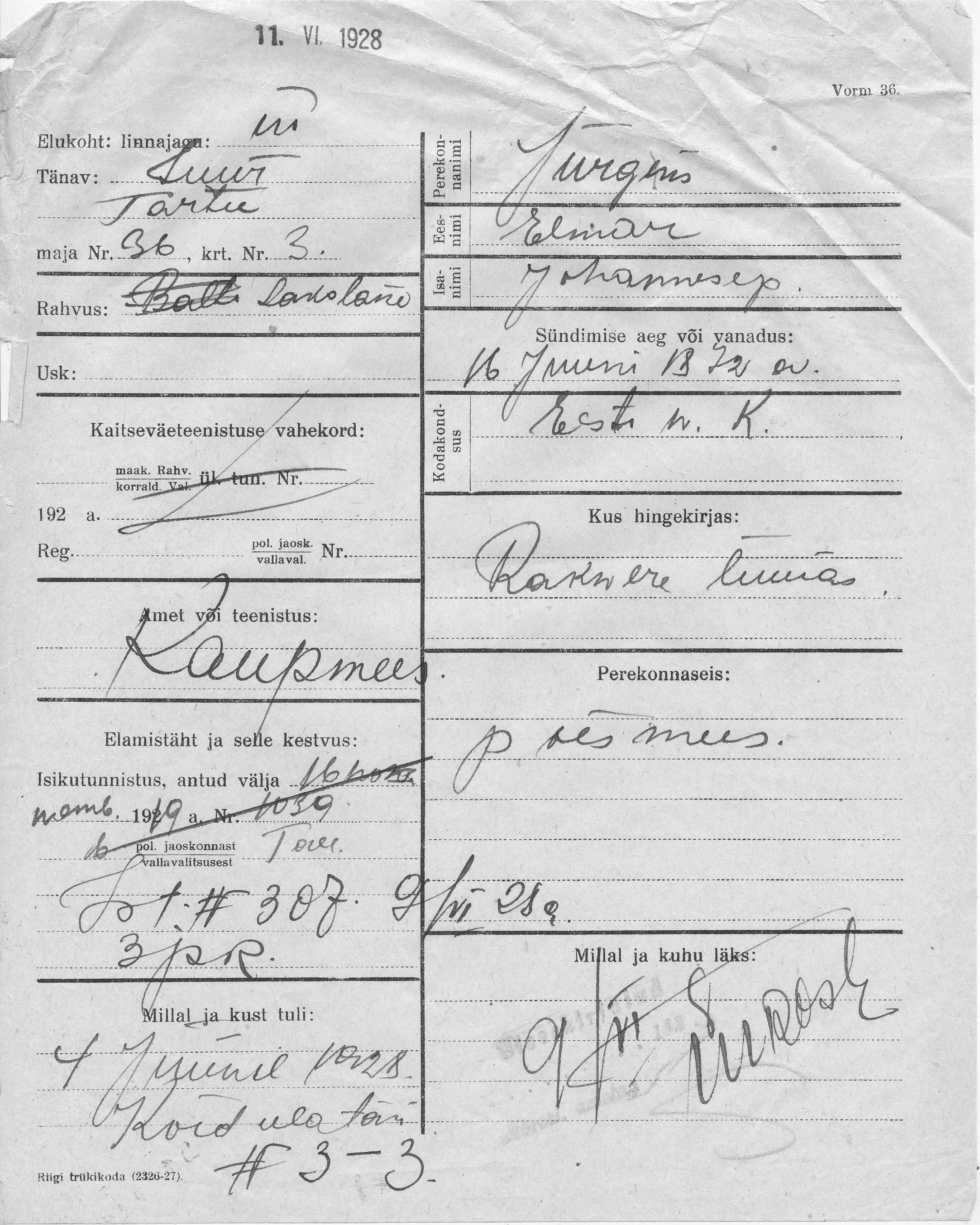 Jürgens, Elmar, Johannes