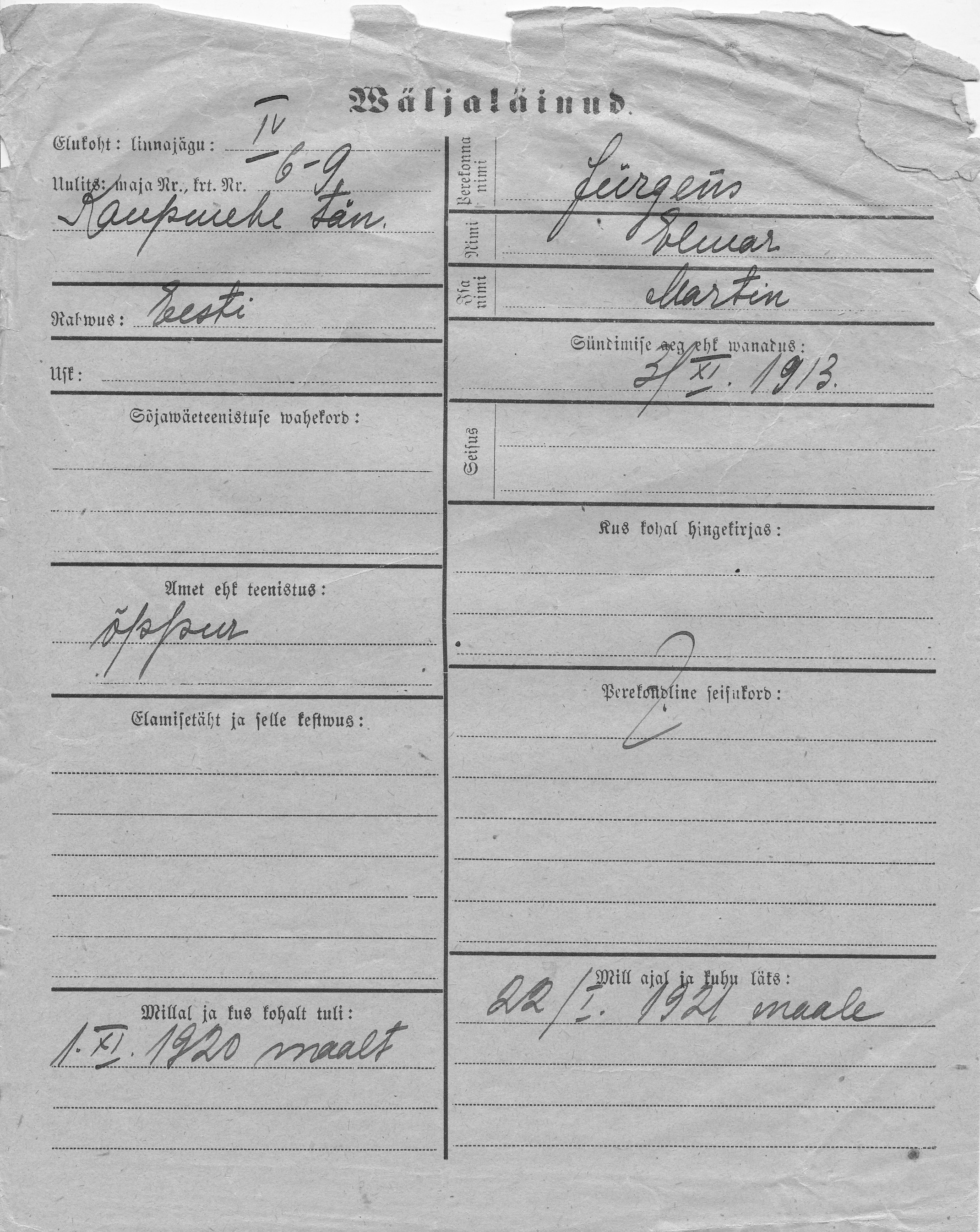 Jürgens, Elmar, Martin