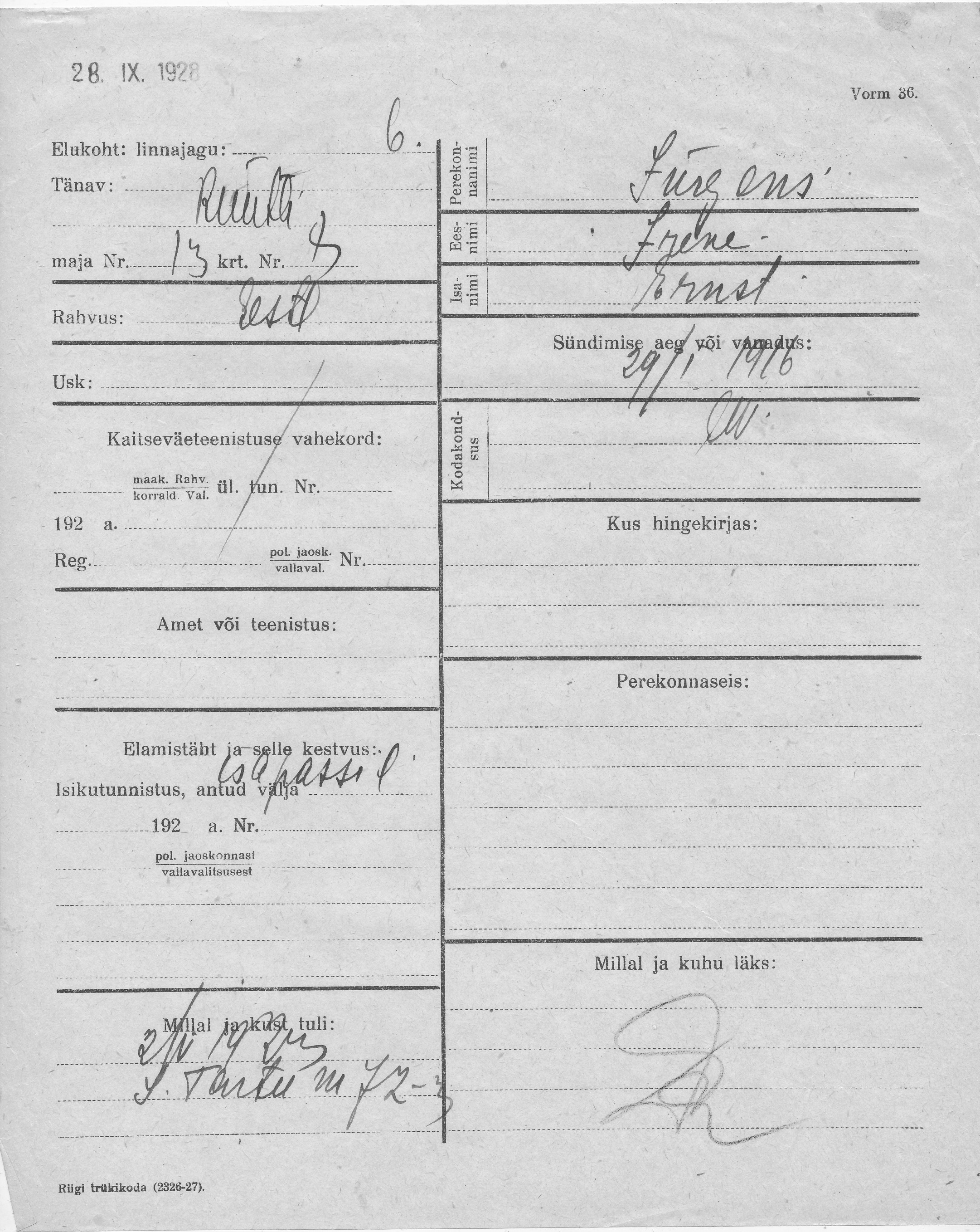 Jürgens, Irene, Ernst