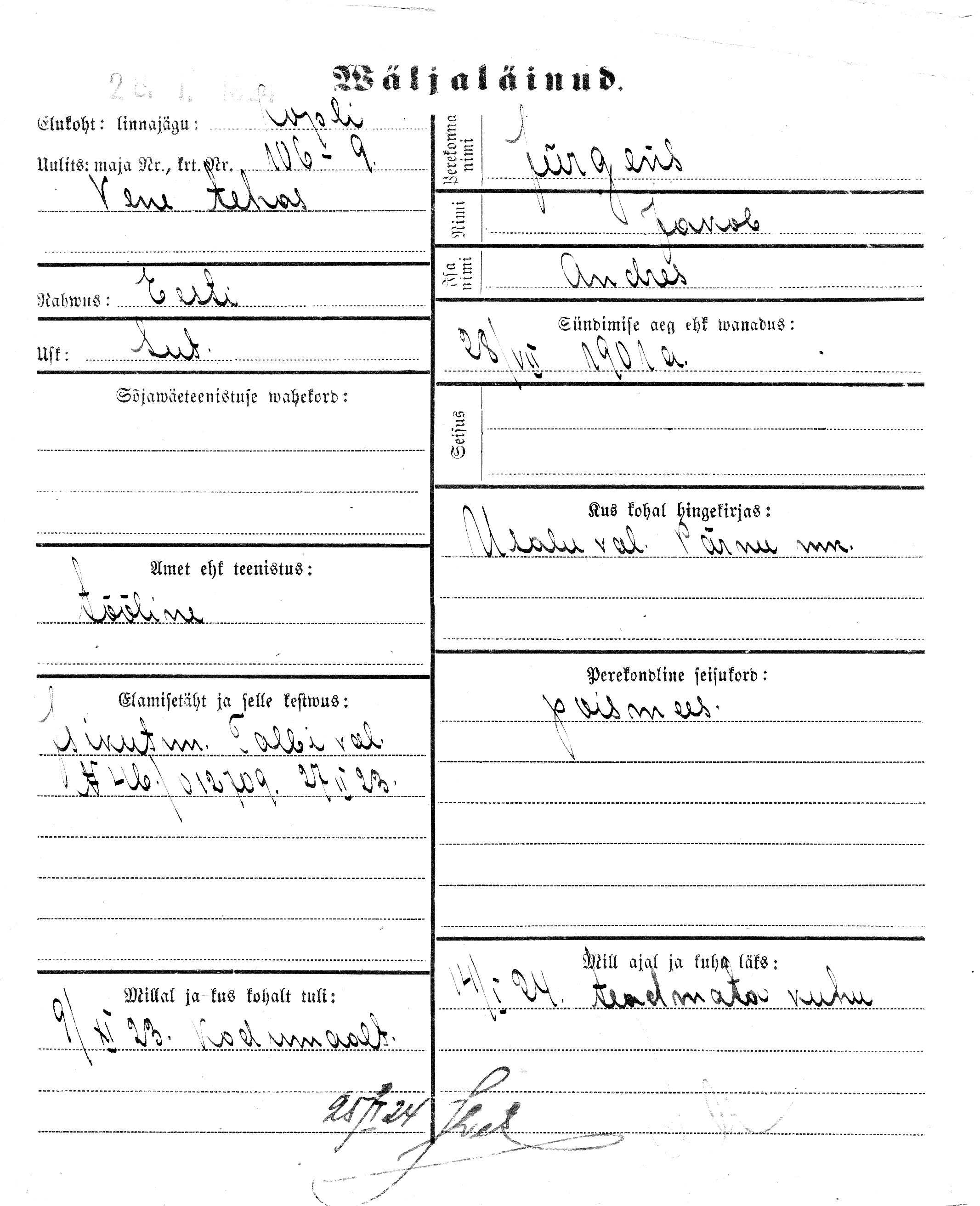 Jürgens, Jakob, Andrei