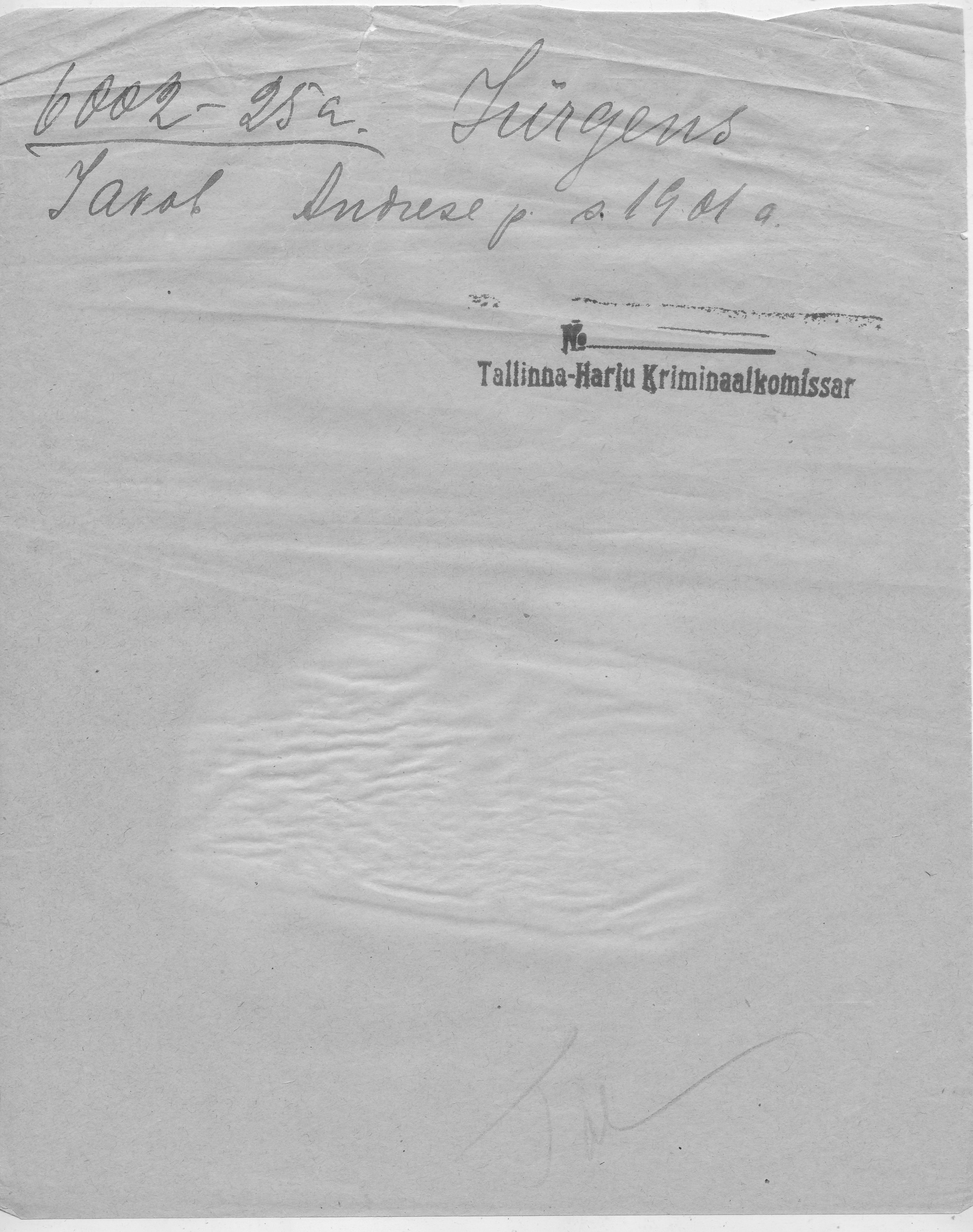 Jürgens, Jakob, Andres