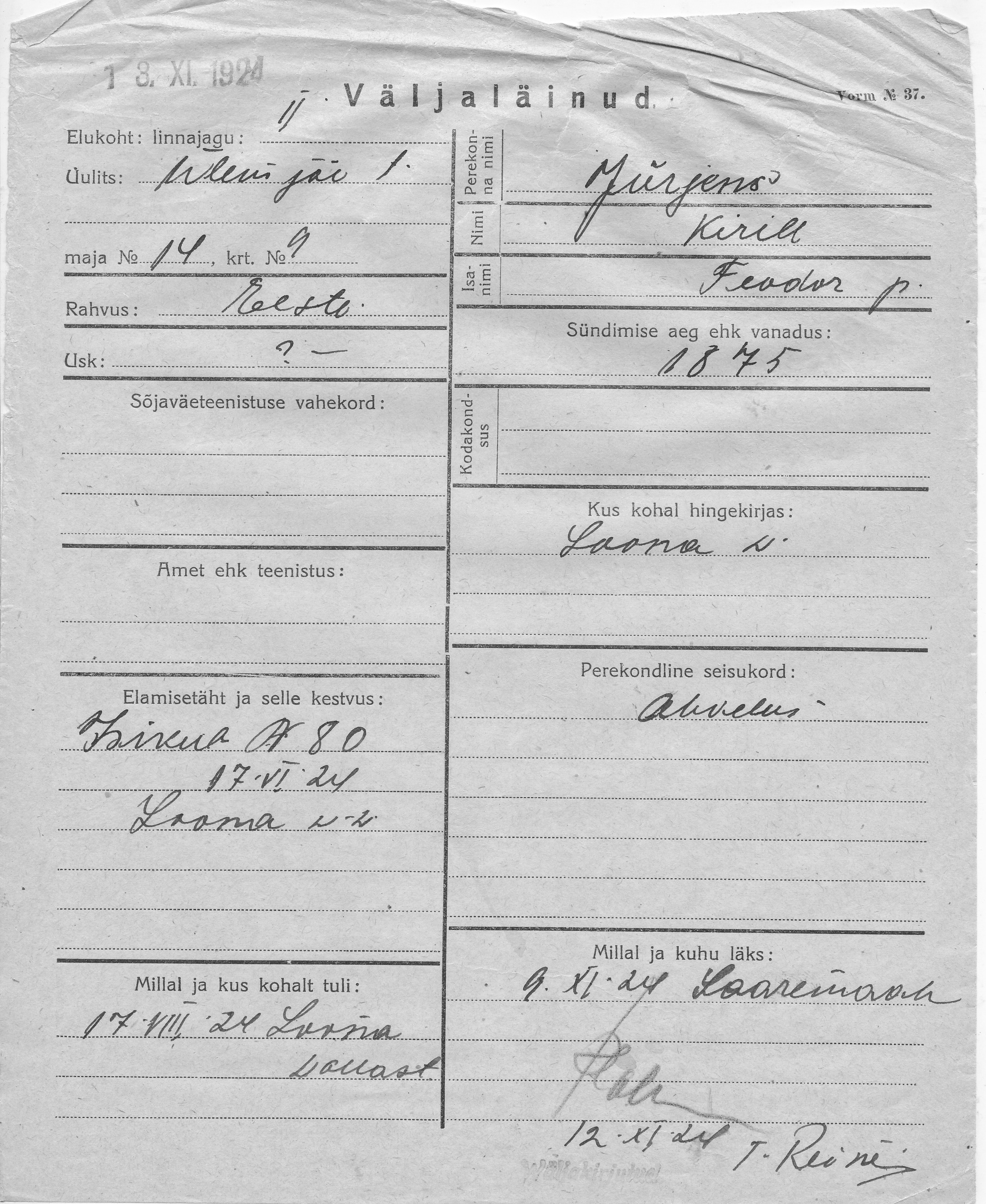 Jürgens, Kirill, Feodor