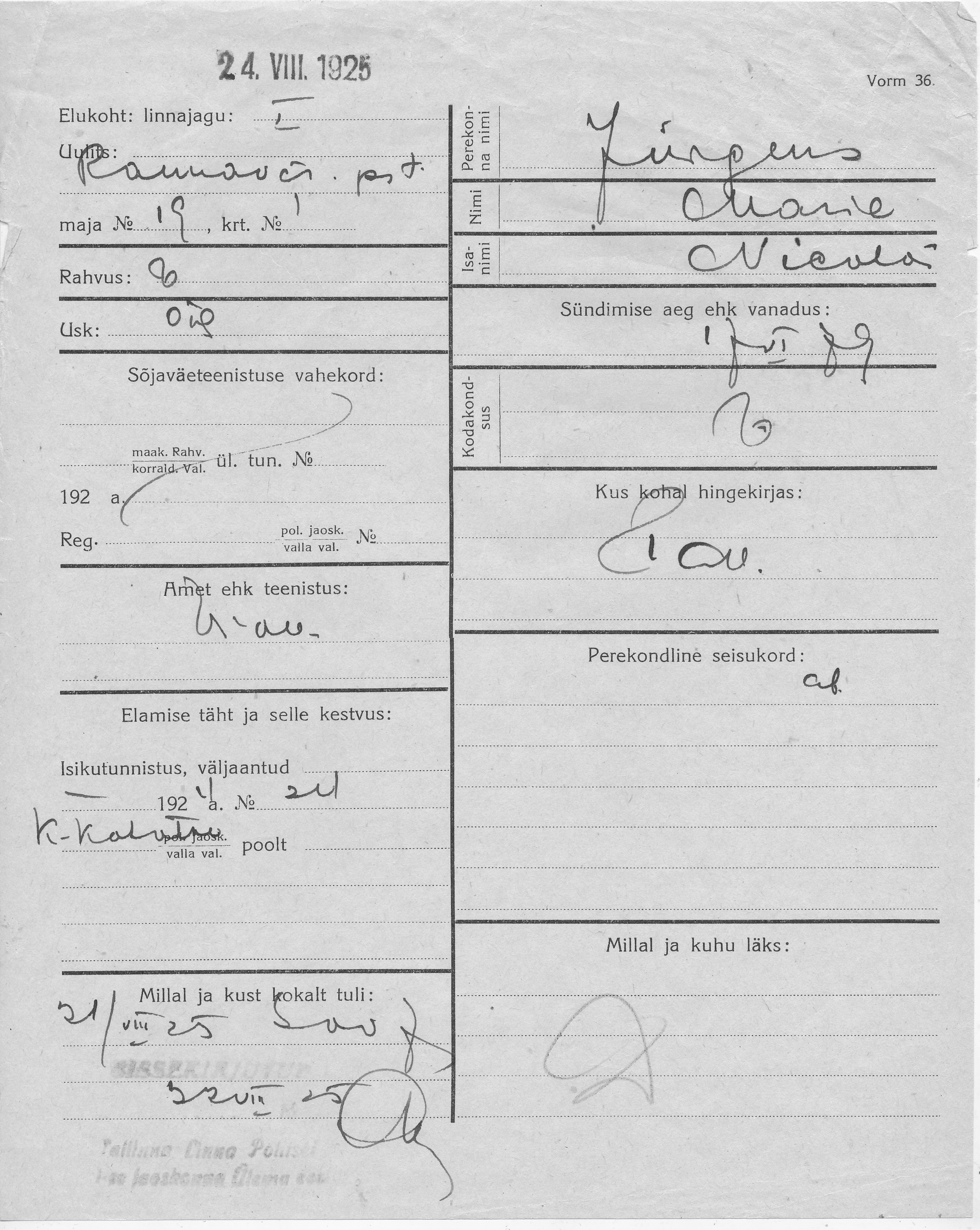 Jürgens, Marie, Nicolai