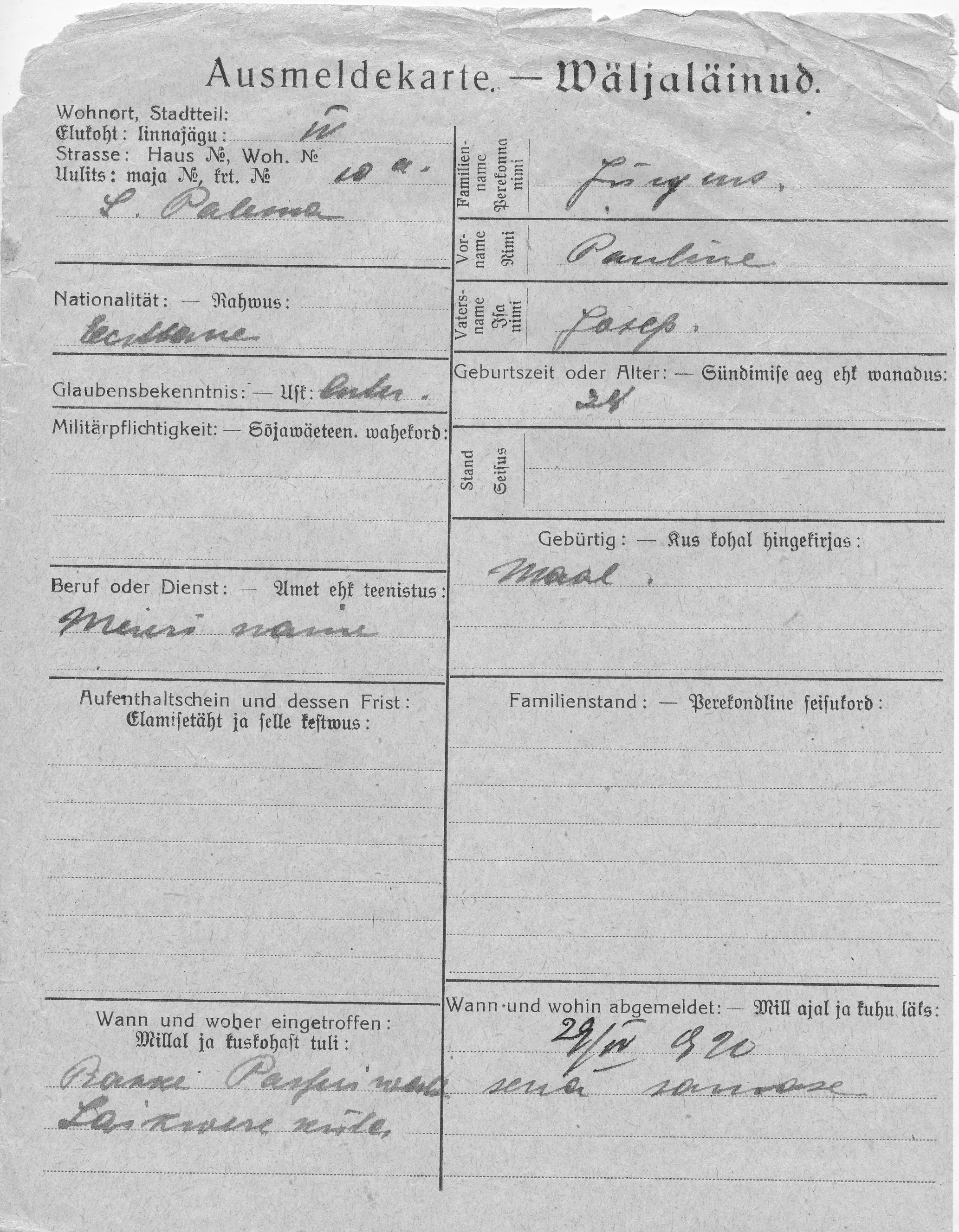 Jürgens, Pauline, Josep