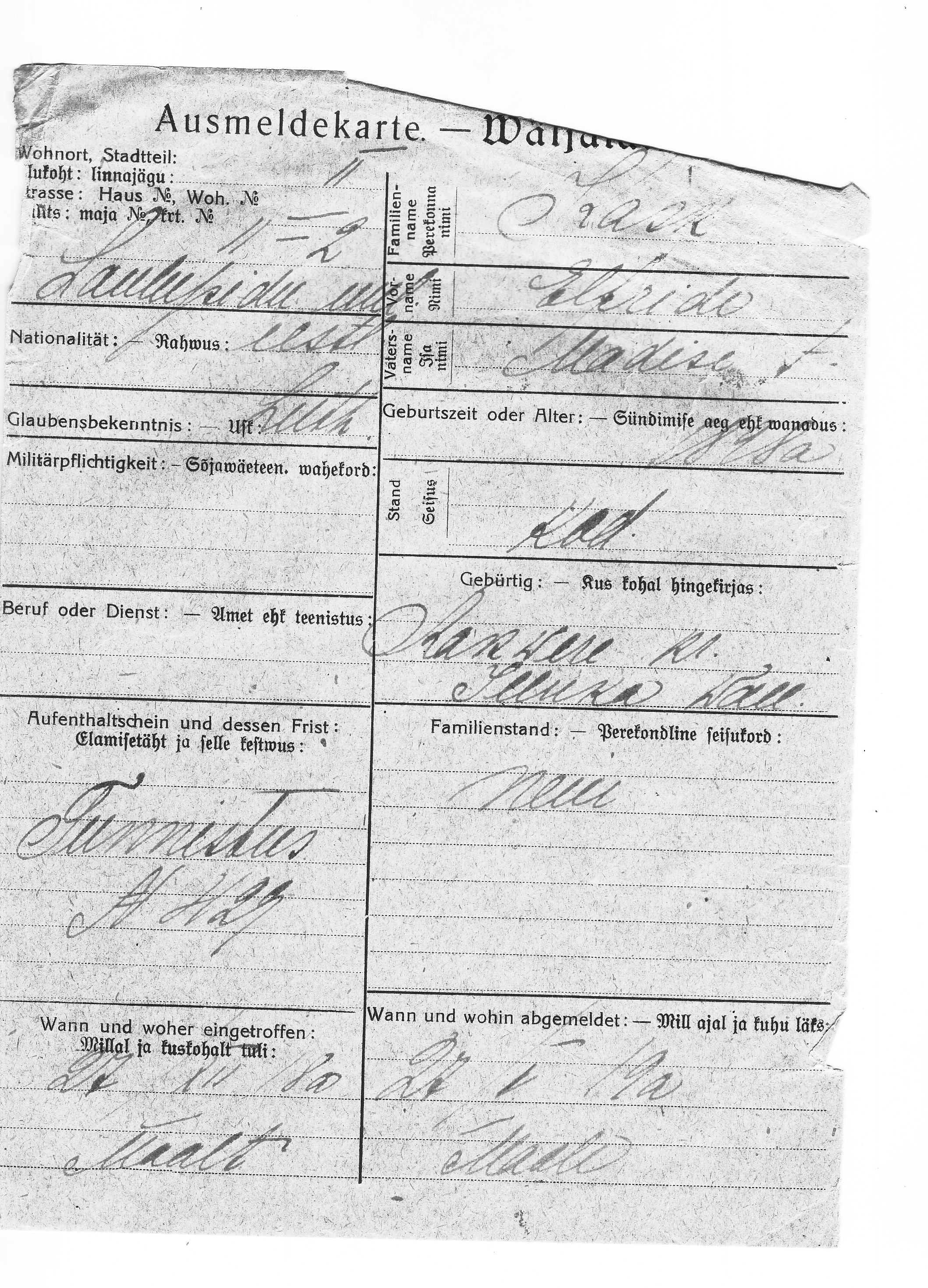 Kask, Elfride, Madis