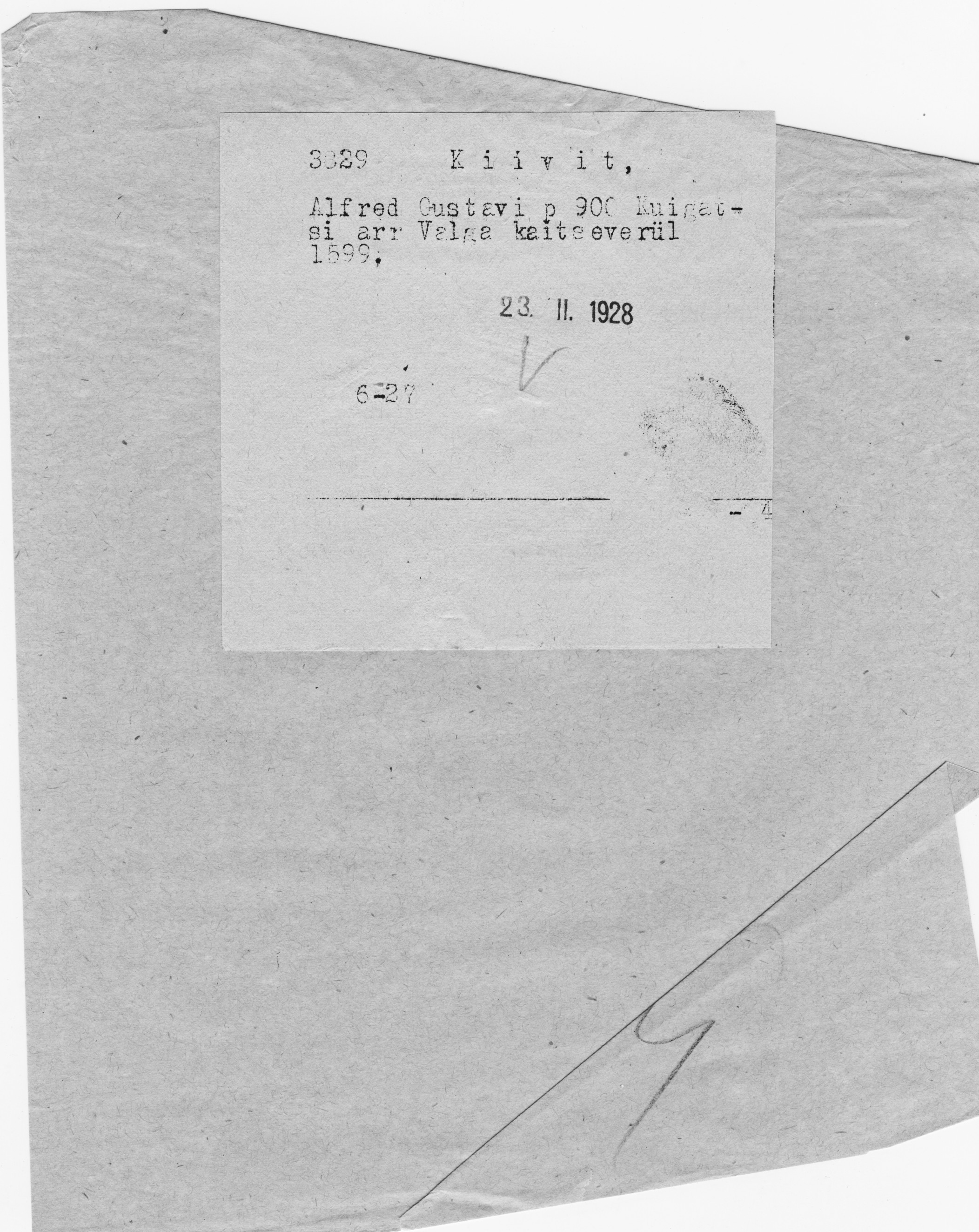 Kiivit, Alfred, Gustav