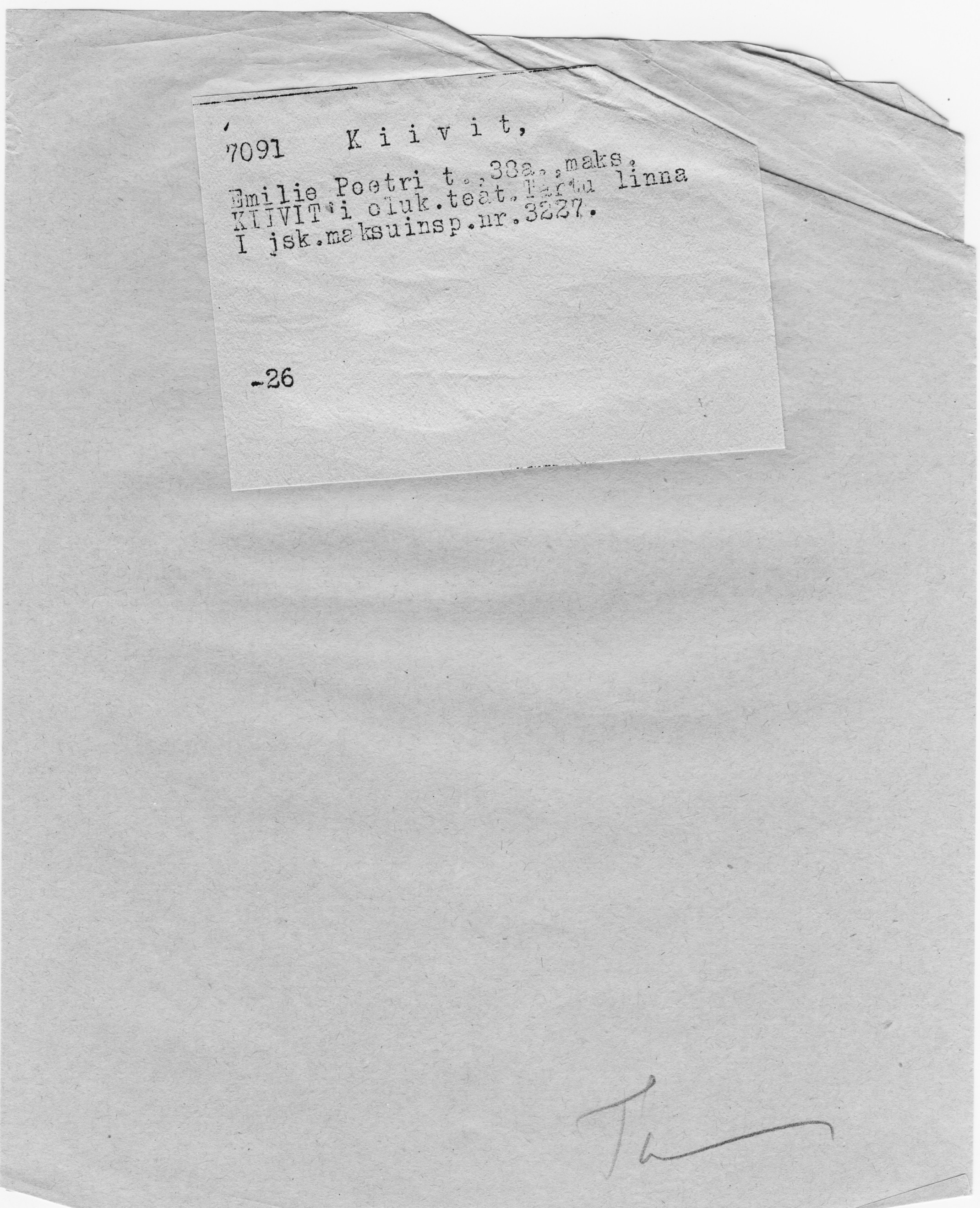 Kiivit, Emilie, Peeter