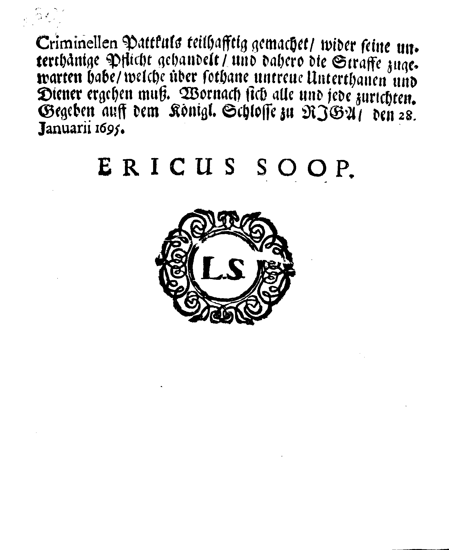 [Erik Soopi korraldus]